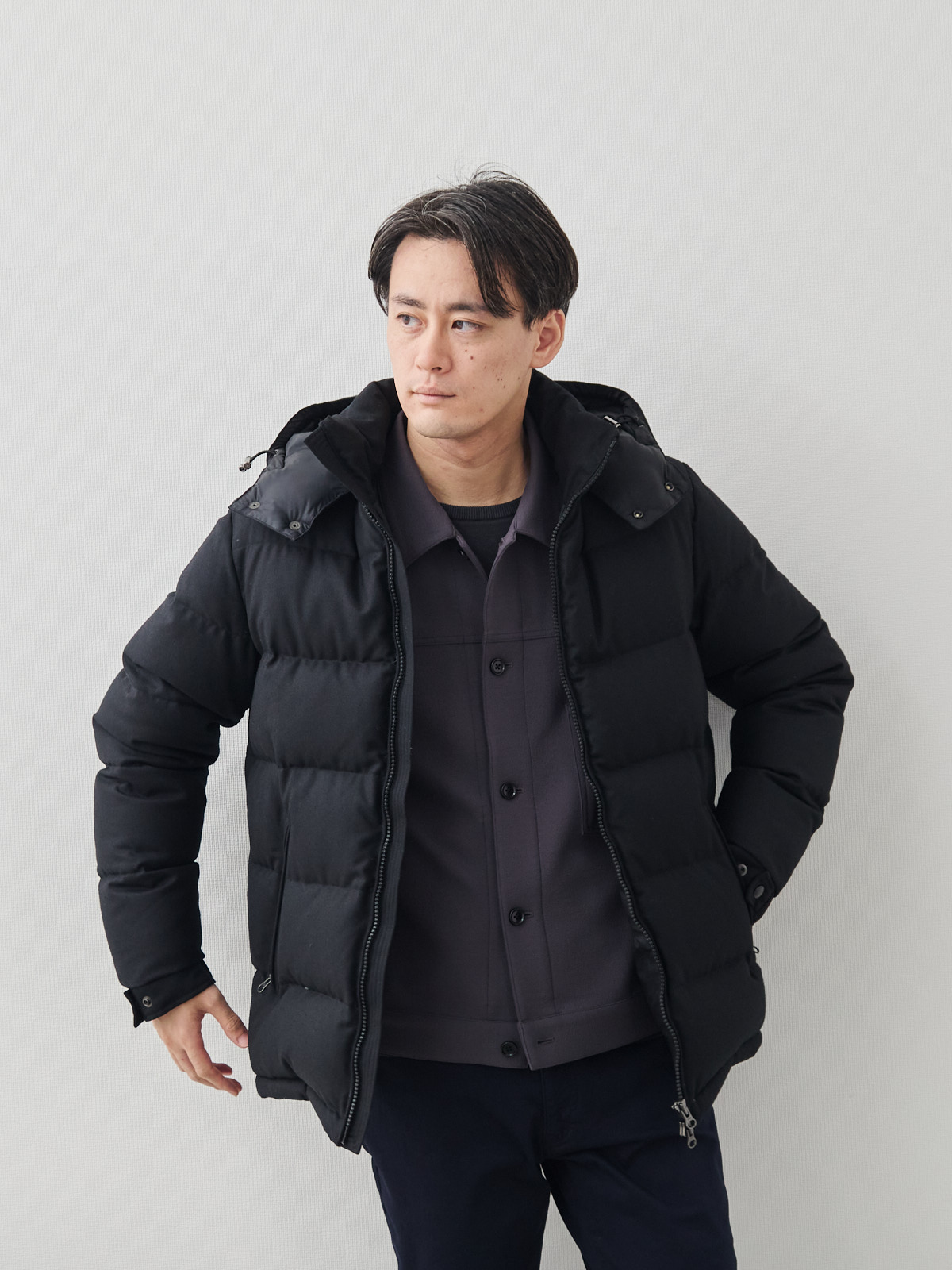 モデル 181cm 71kg サイズ L