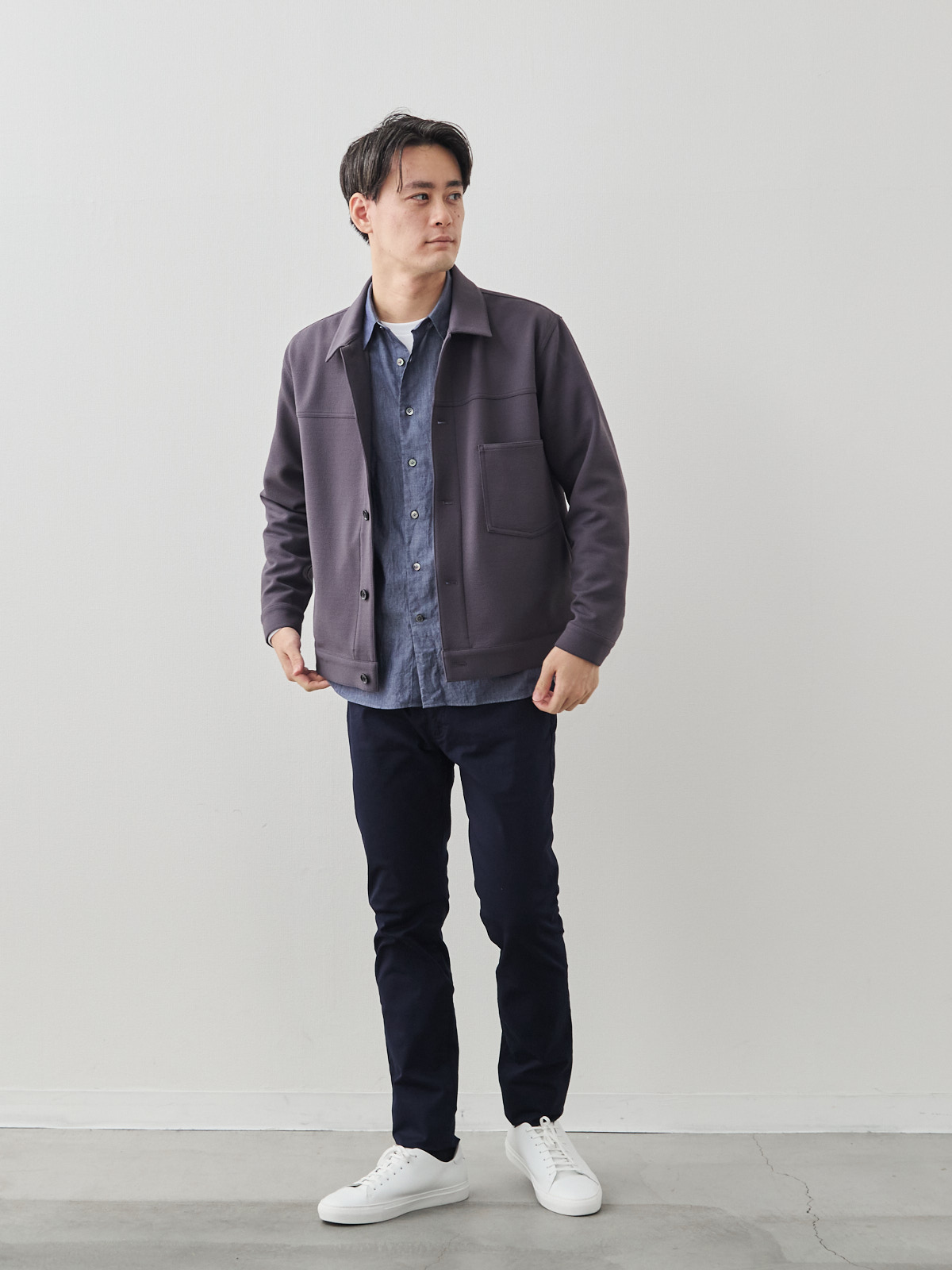 モデル 181cm 71kg サイズ L