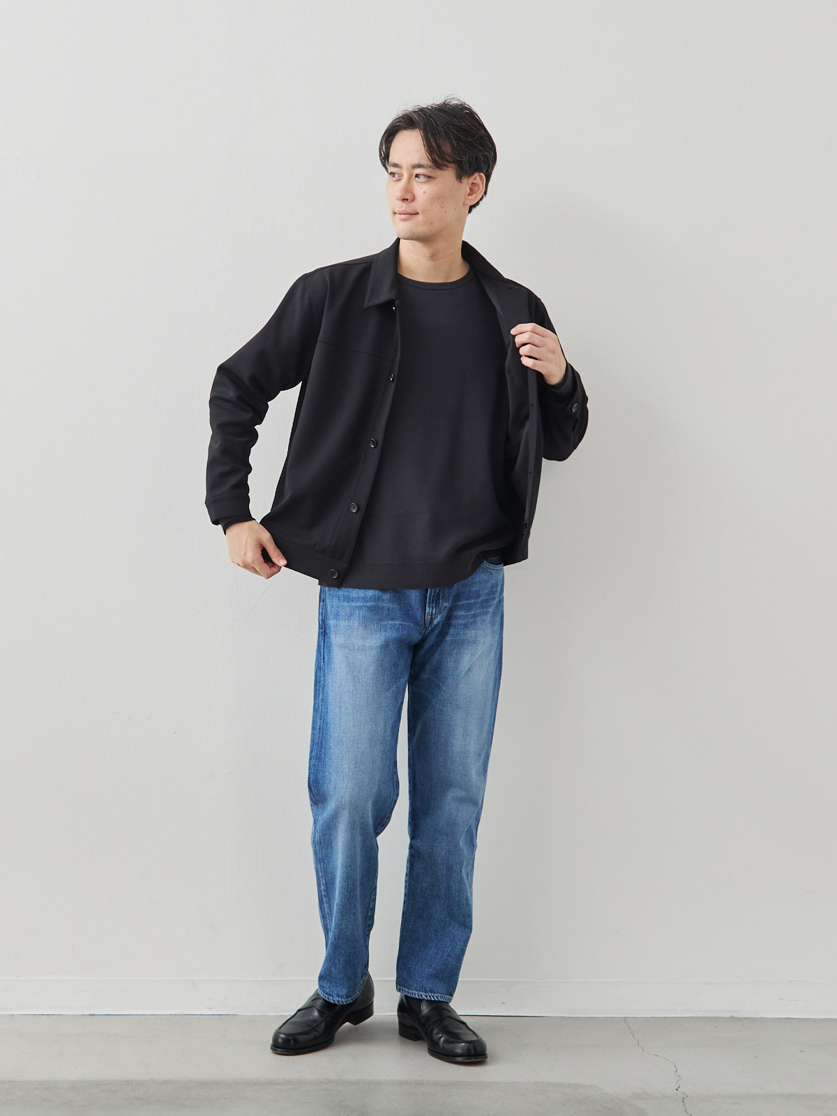 モデル 181cm 71kg サイズ L