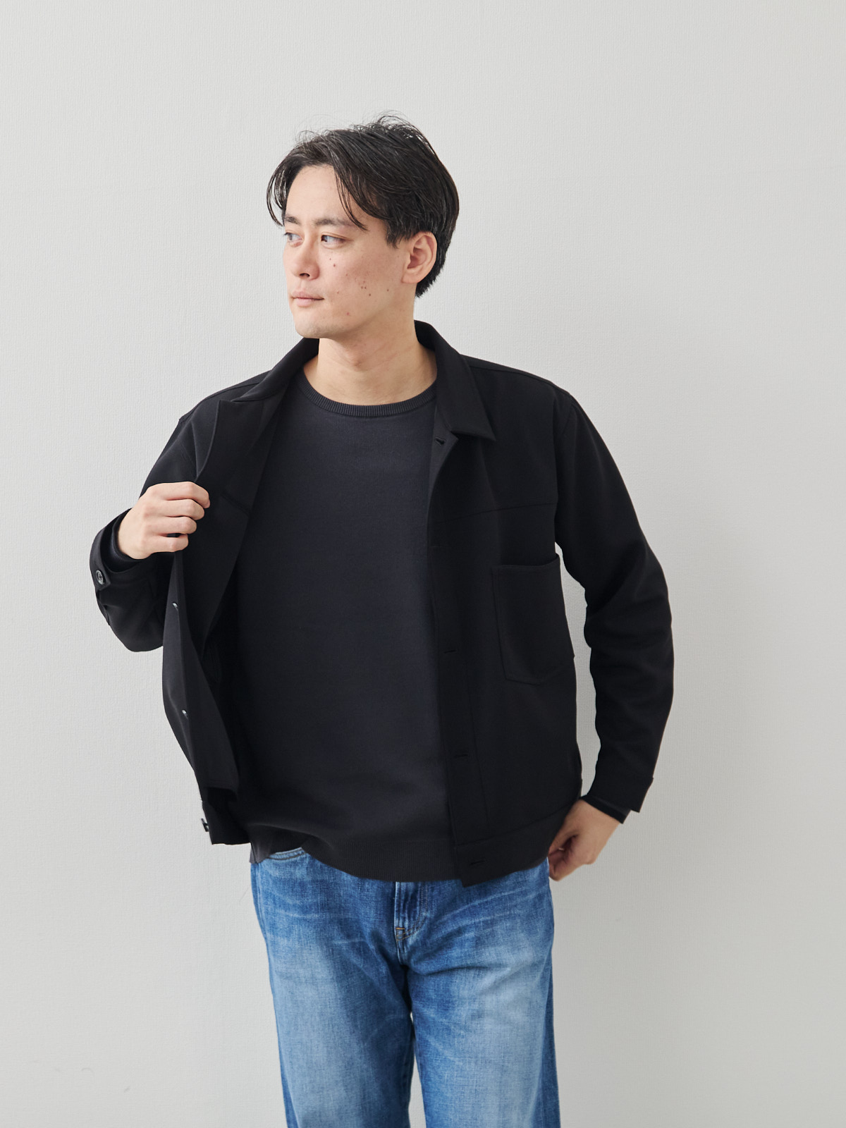 モデル 181cm 71kg サイズ L