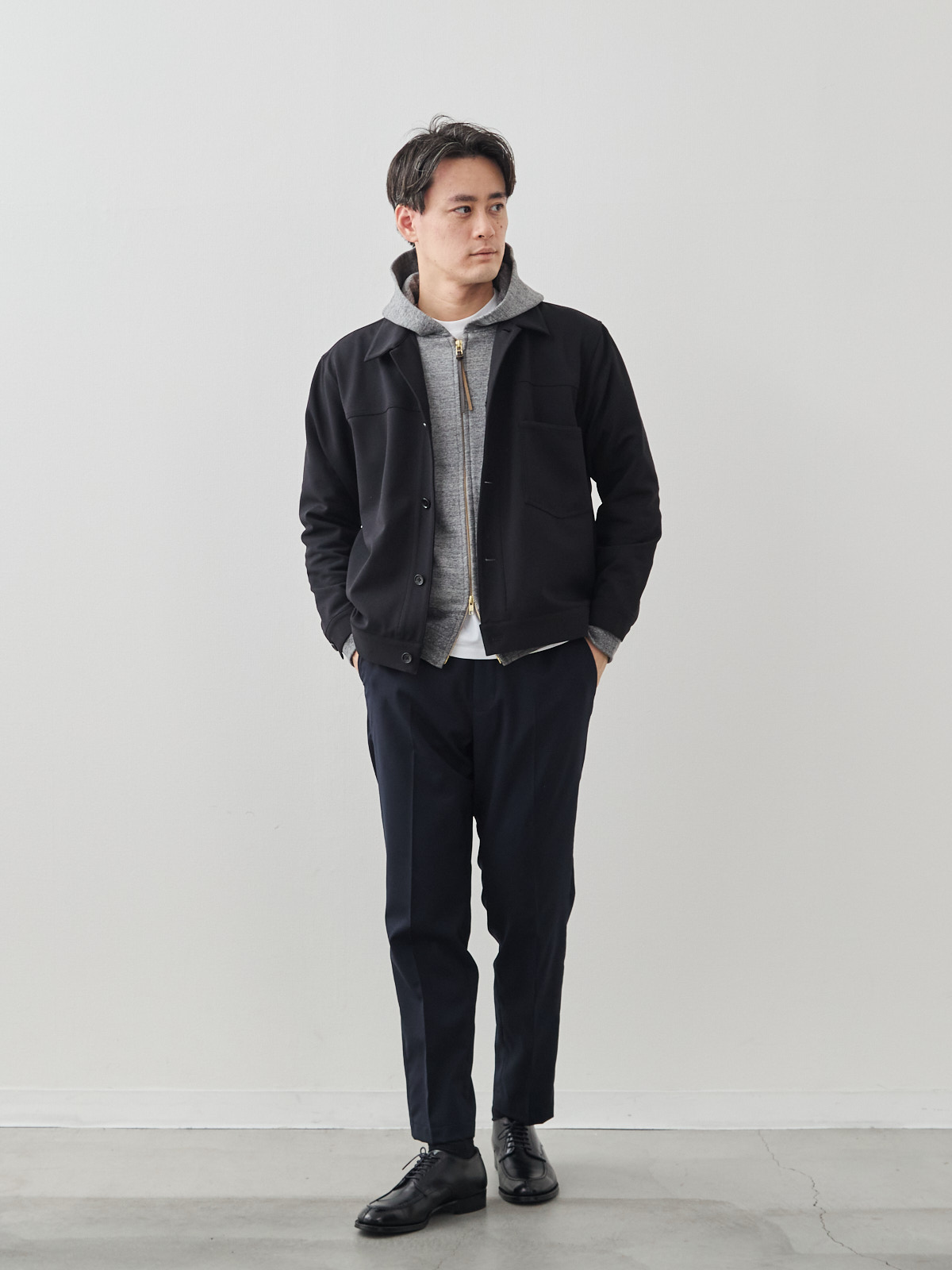 モデル 181cm 71kg サイズ L