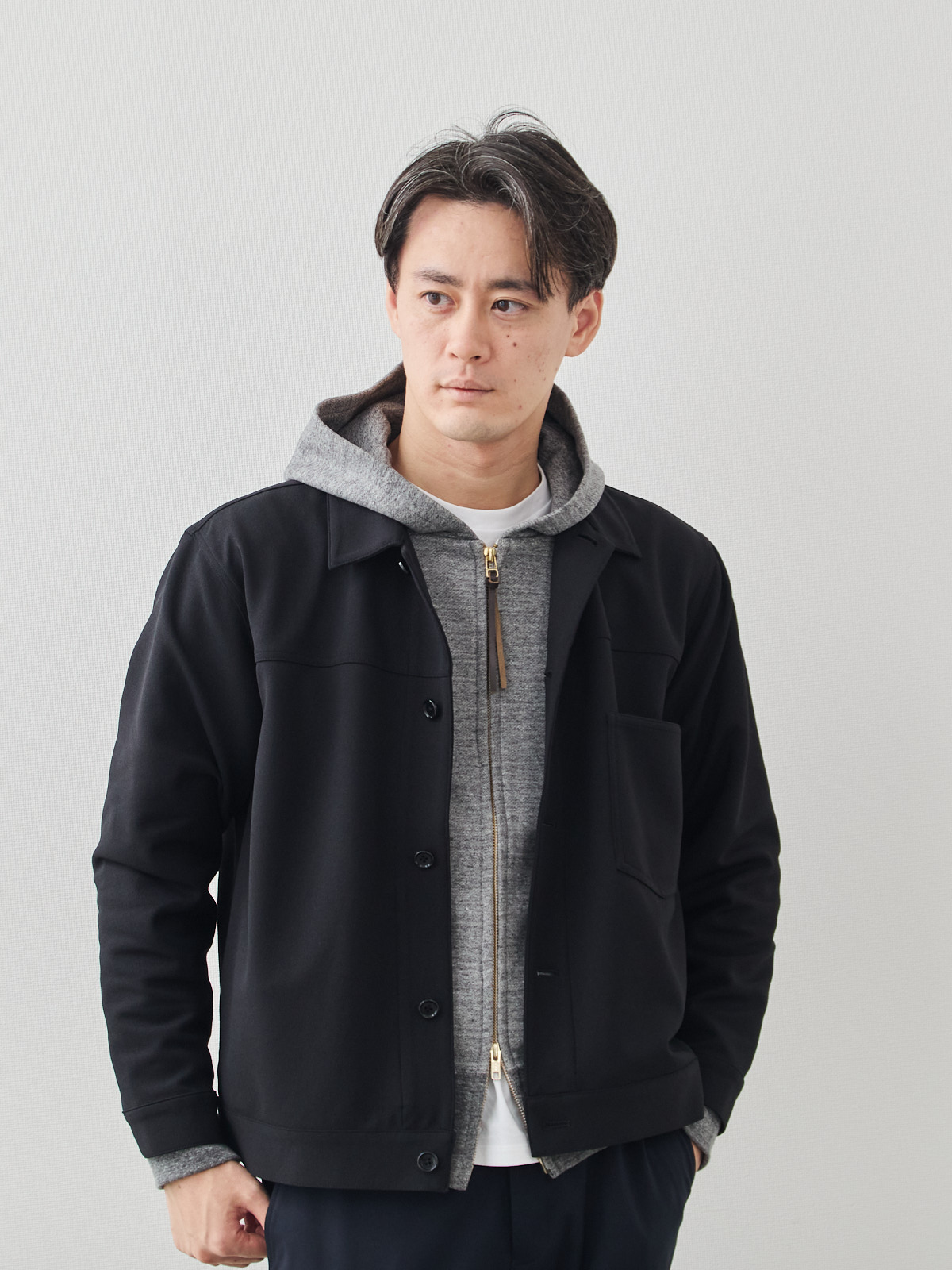 モデル 181cm 71kg サイズ L