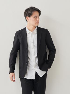 デイリーウォッシャブルジャケット/スマートモデル/ブラック