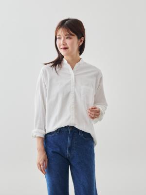 ZERO Airシャツ/ホワイト | Factelier (ファクトリエ)