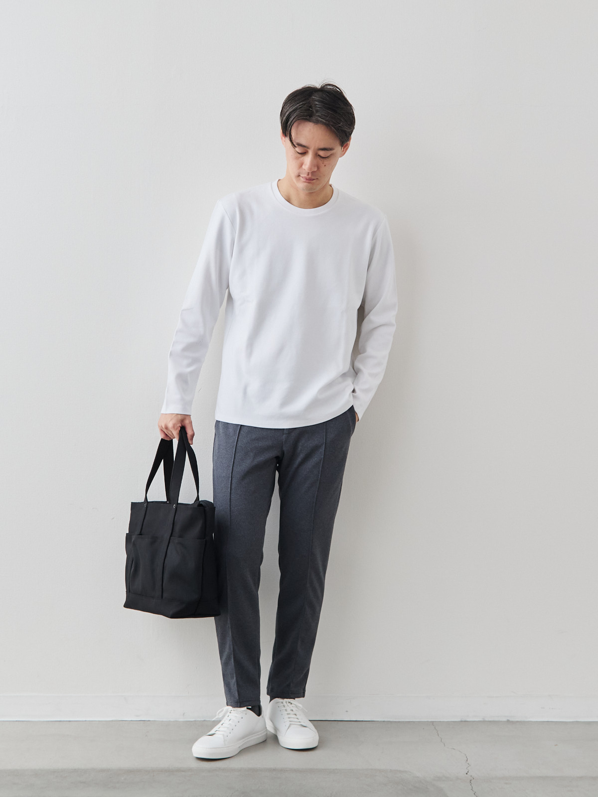 モデル 181cm 71kg サイズ L