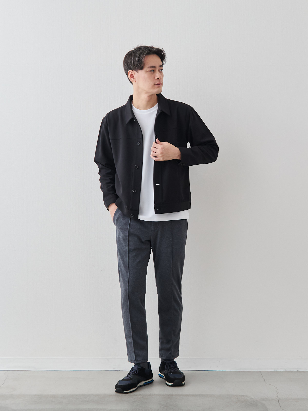 モデル 181cm 71kg サイズ L