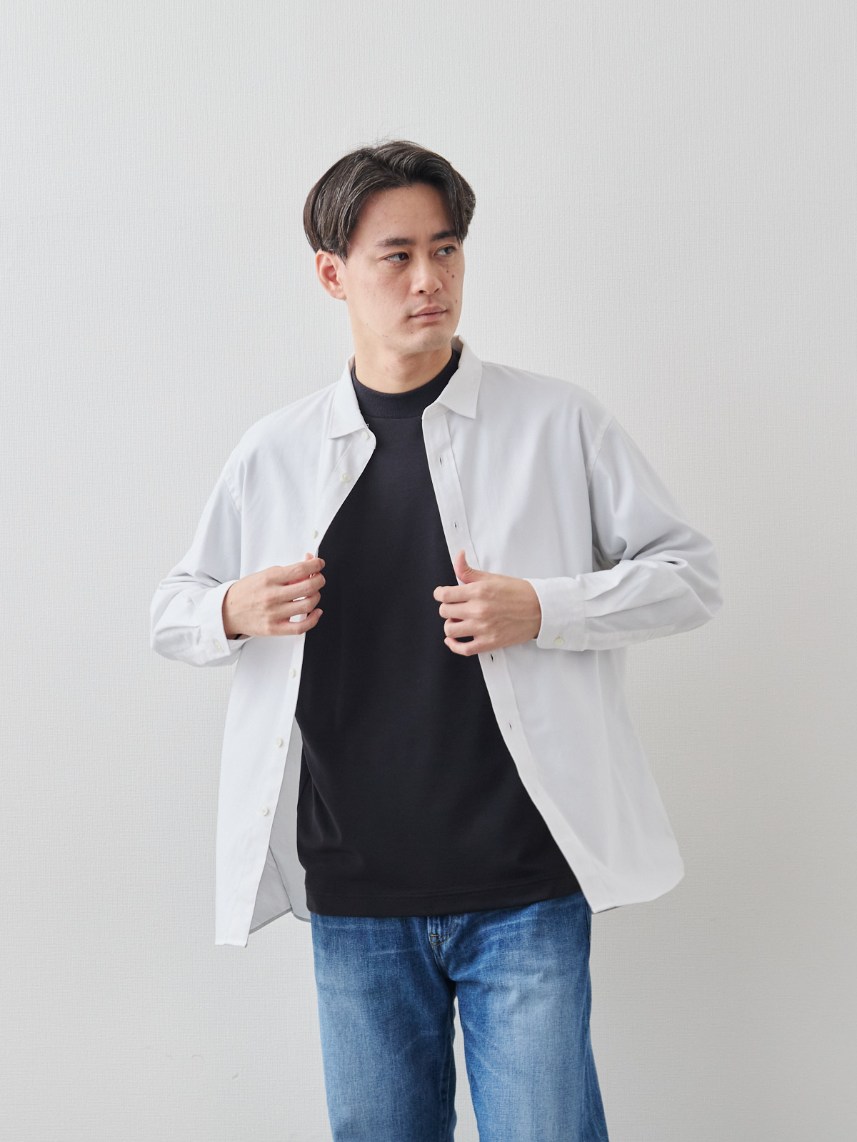 モデル 181cm 71kg サイズ L