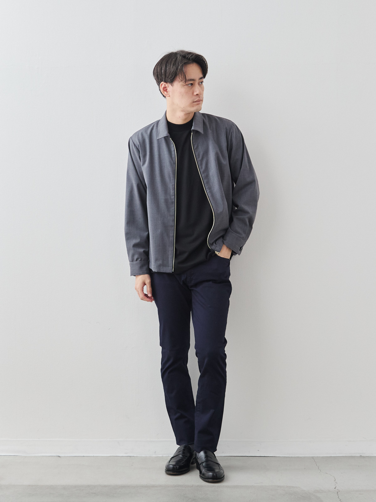 モデル 181cm 71kg サイズ L