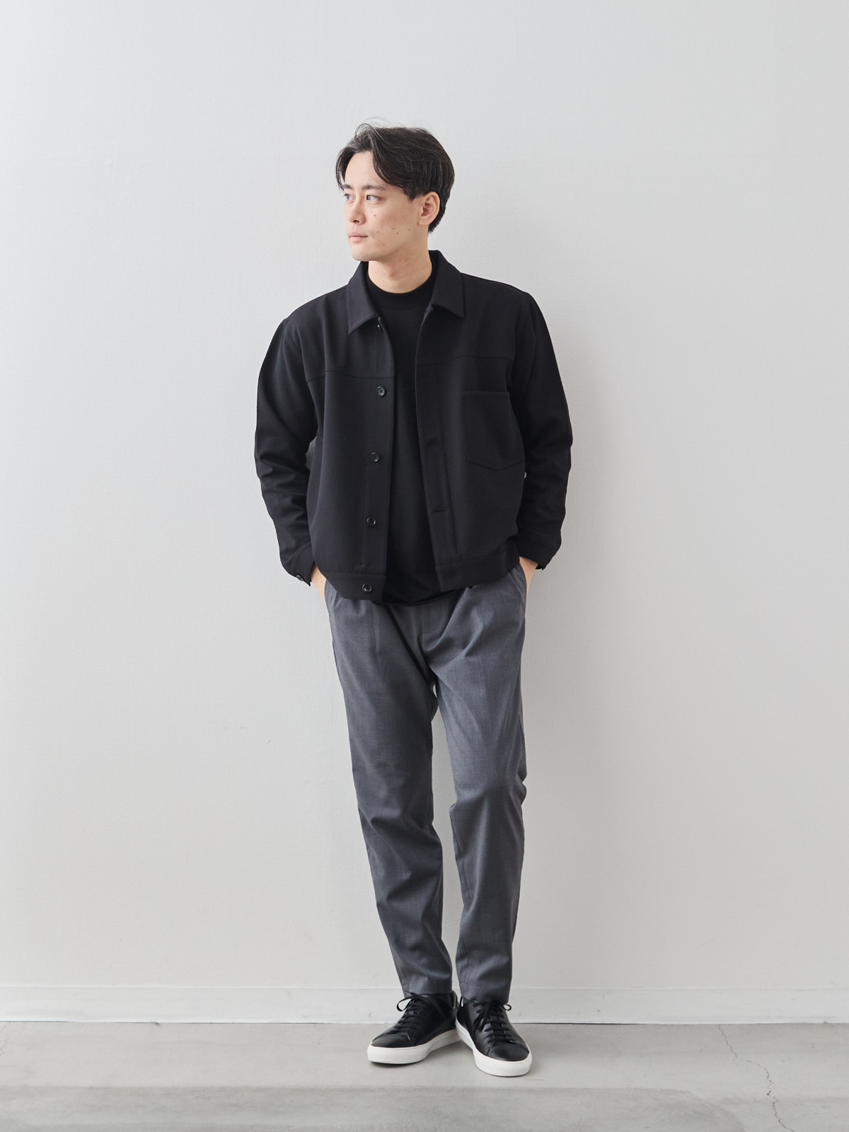 モデル 181cm 71kg サイズ L