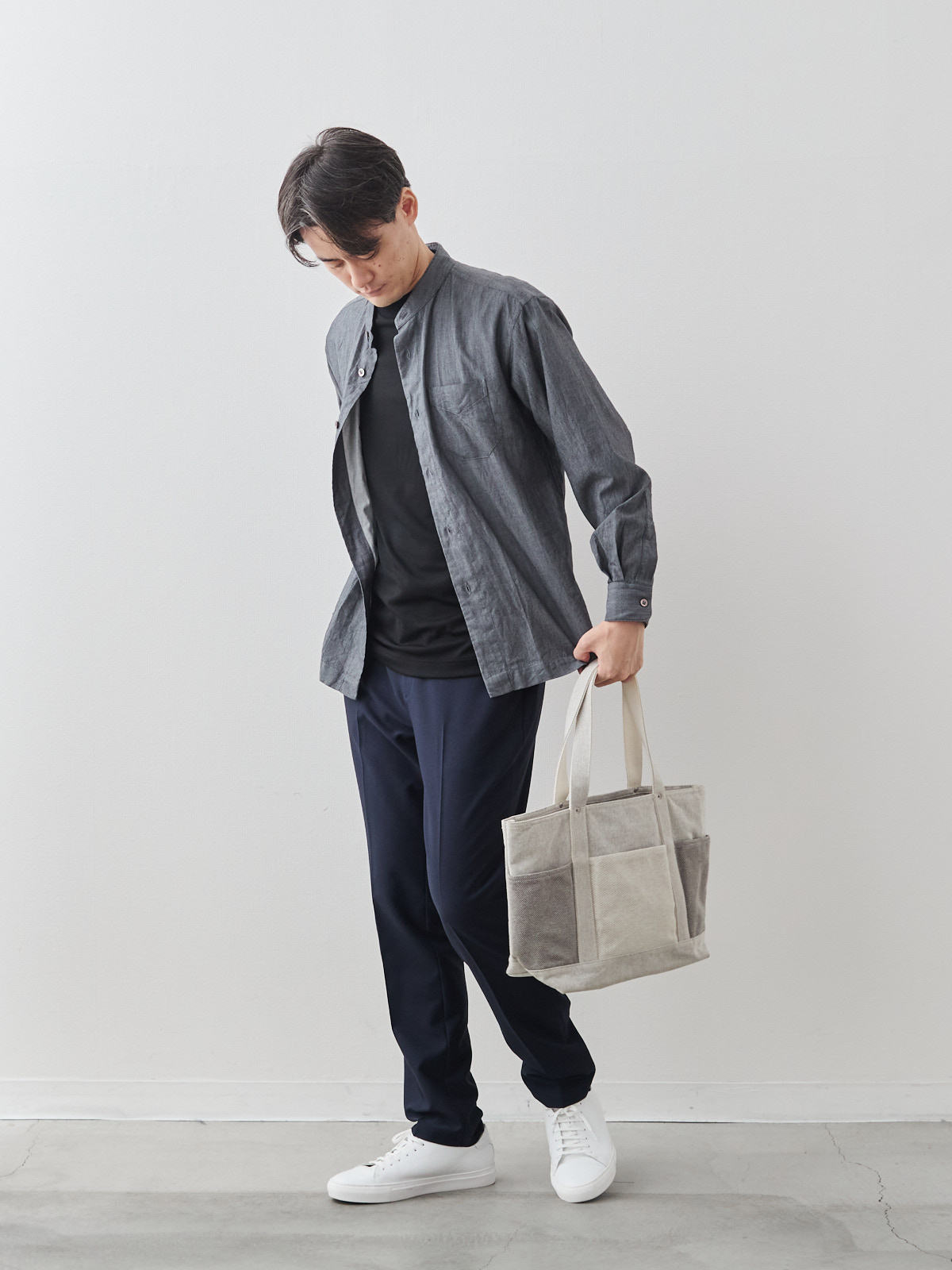 モデル 181cm 71kg サイズ L