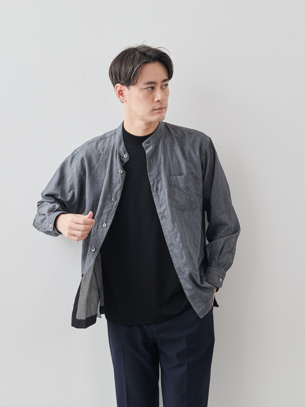 モデル 181cm 71kg サイズ L