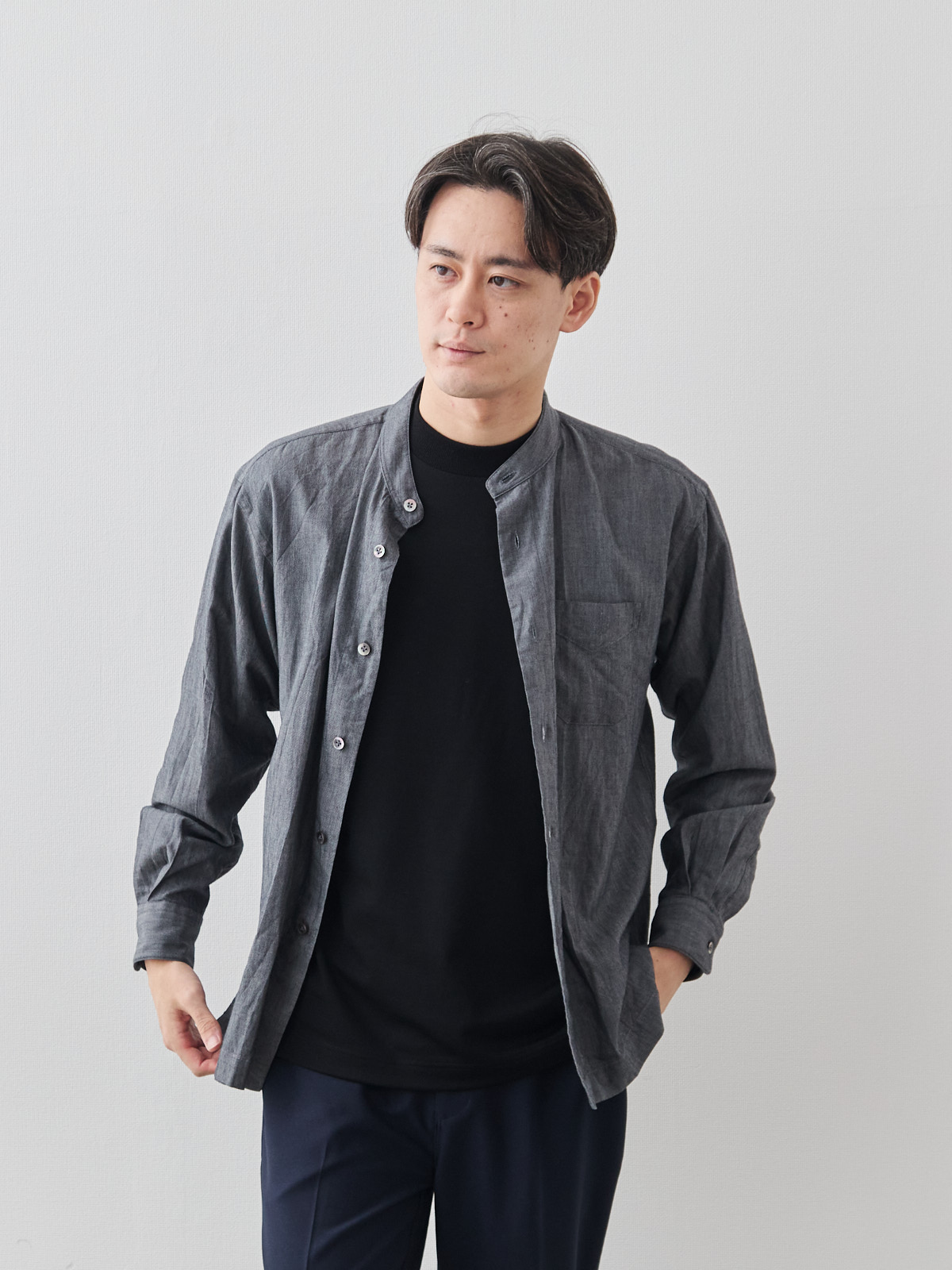 モデル 181cm 71kg サイズ L