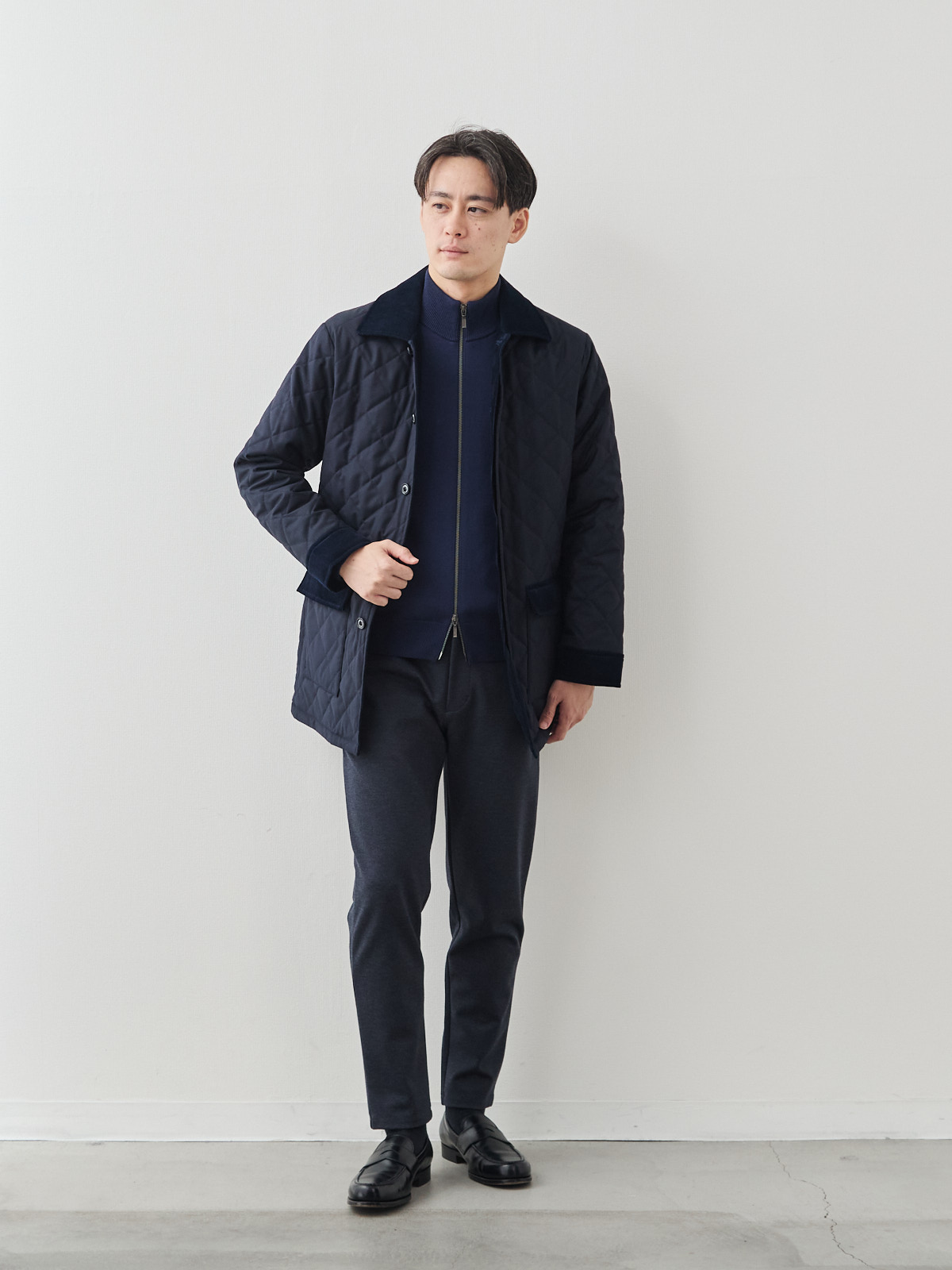 モデル 181cm 71kg サイズ L