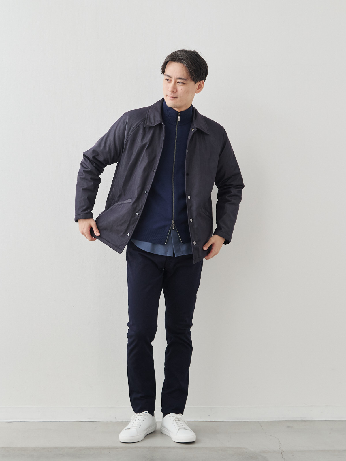 モデル 181cm 71kg サイズ L