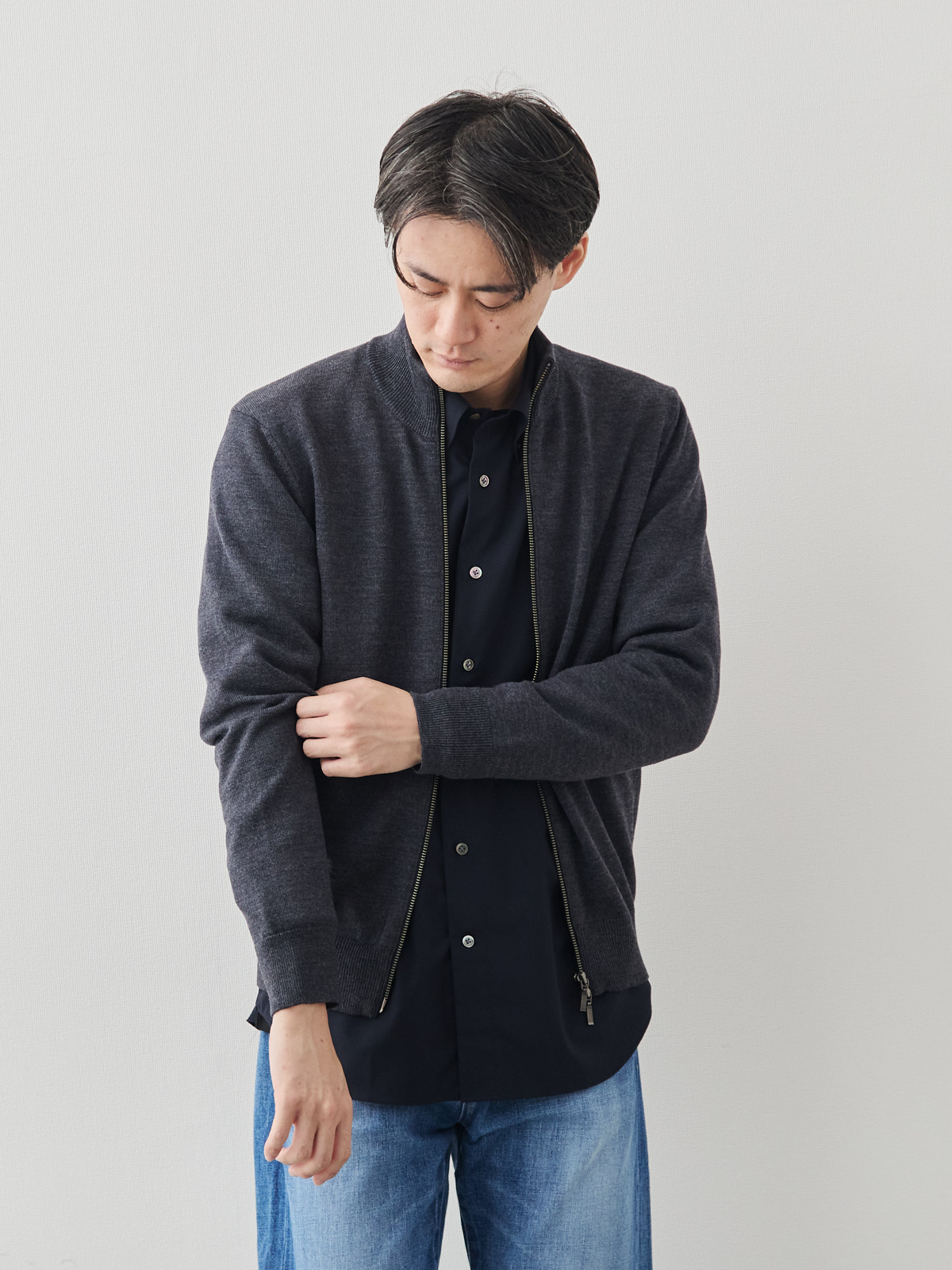 モデル 181cm 71kg サイズ L