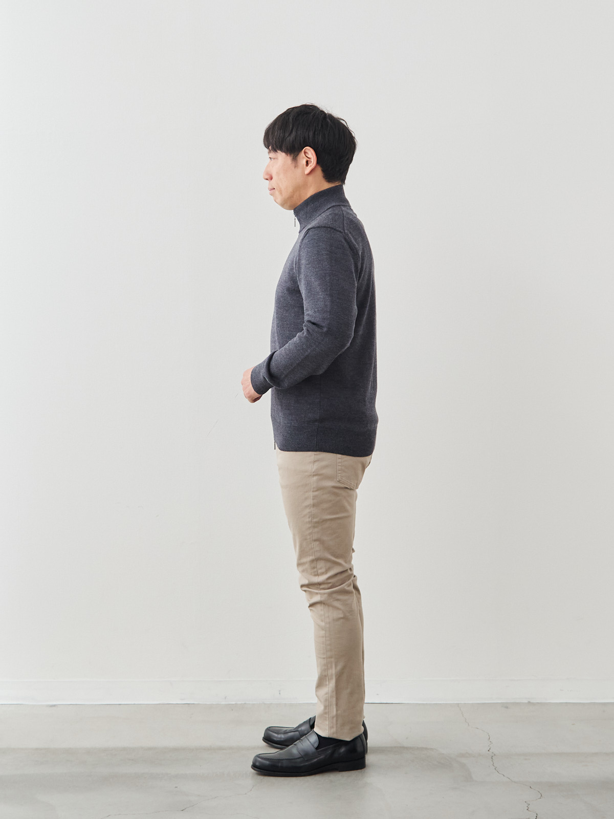 モデル 171cm 70kg サイズ L