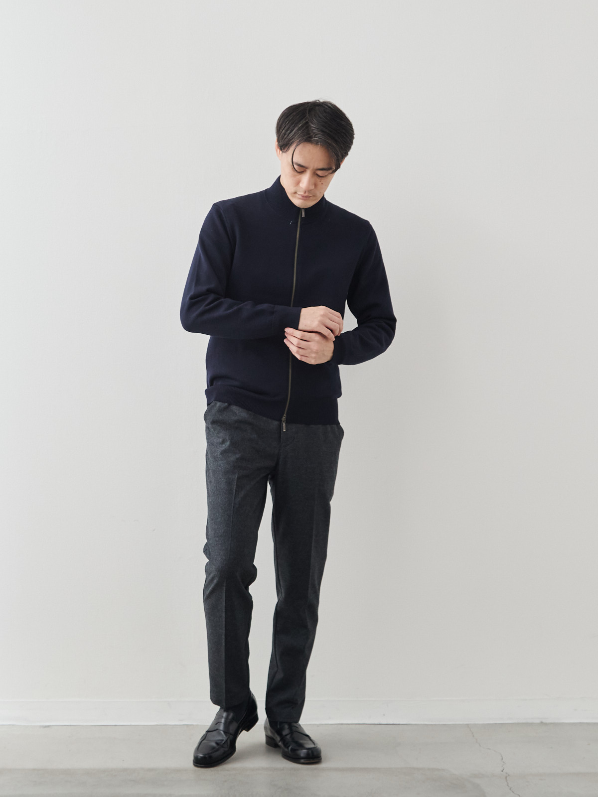 モデル 181cm 71kg サイズ L