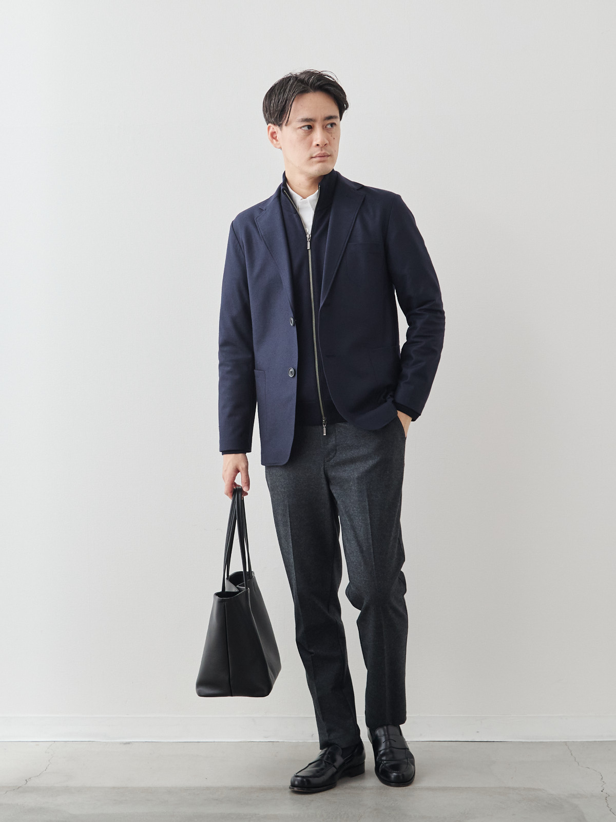 モデル 181cm 71kg サイズ L