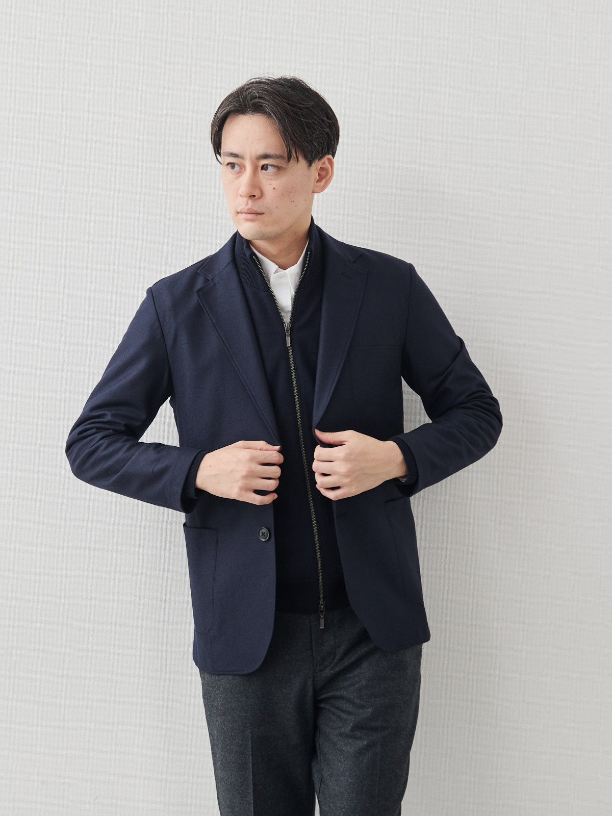 モデル 181cm 71kg サイズ L