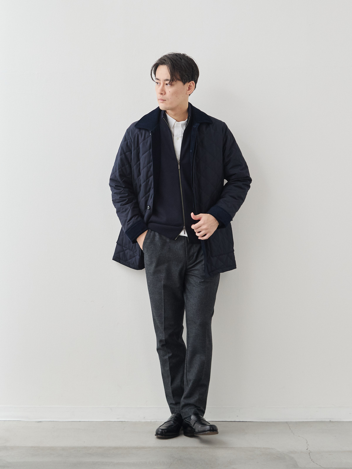 モデル 181cm 71kg サイズ L