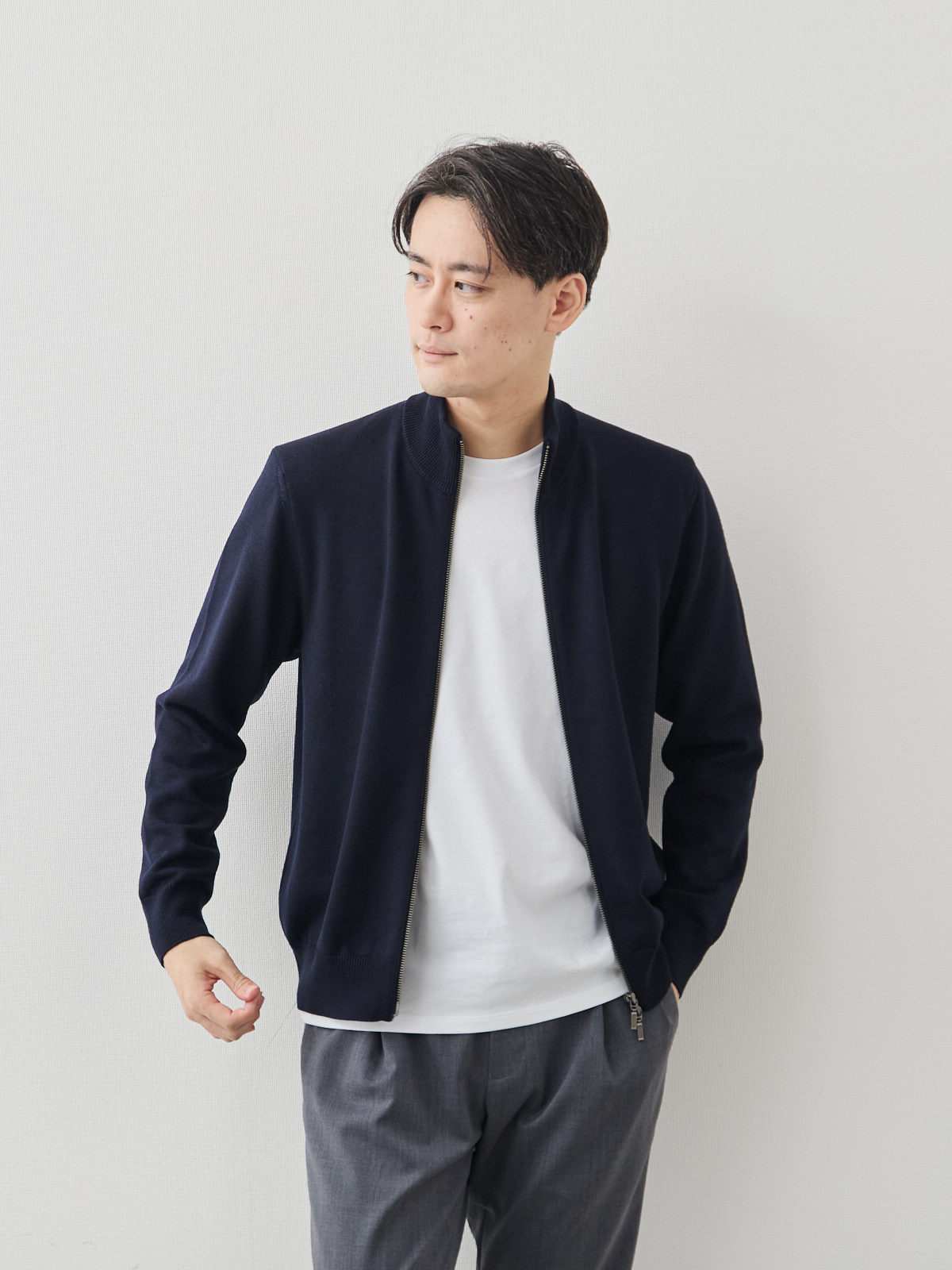 モデル 181cm 71kg サイズ L