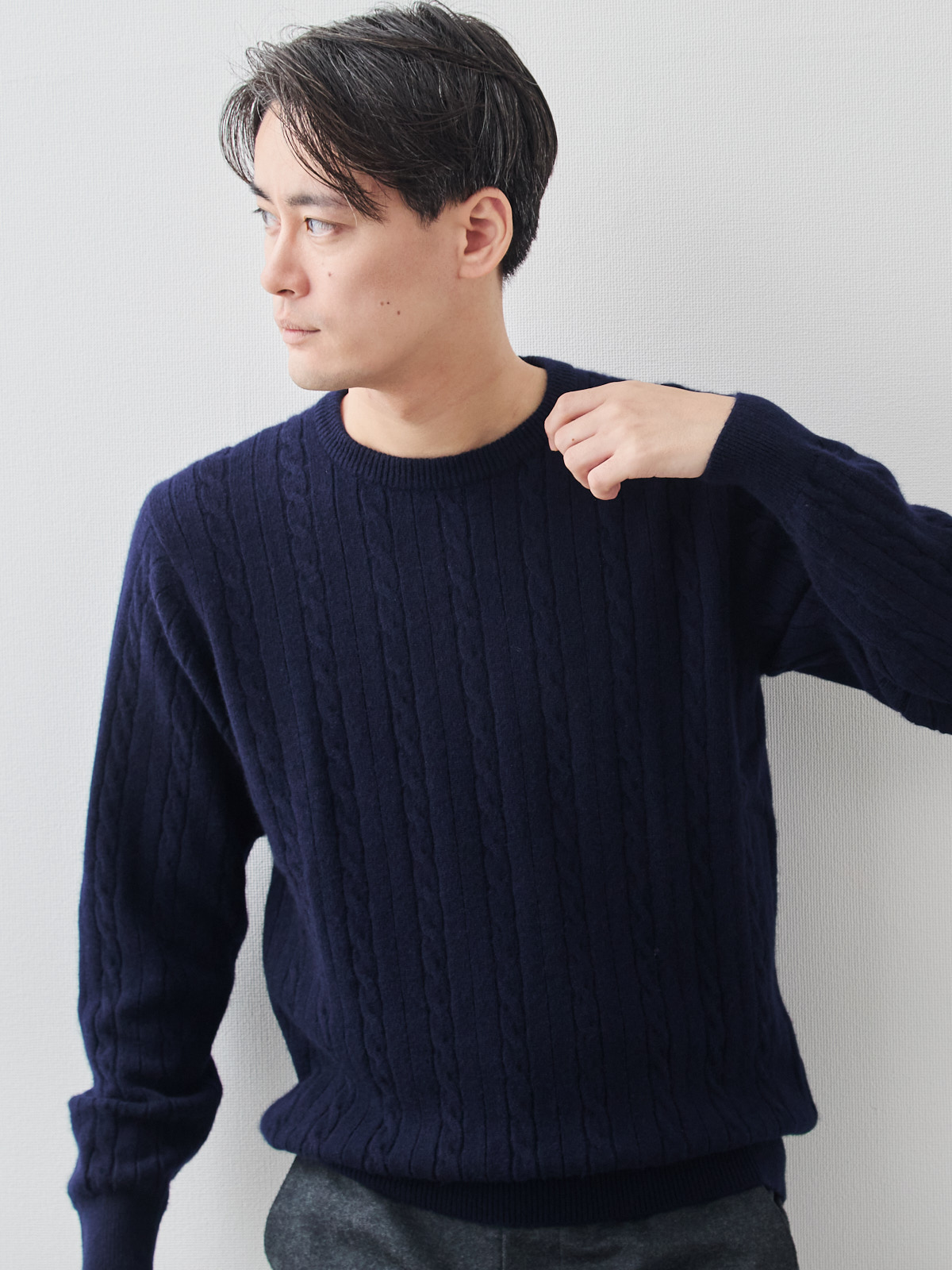 モデル 181cm 71kg サイズ L