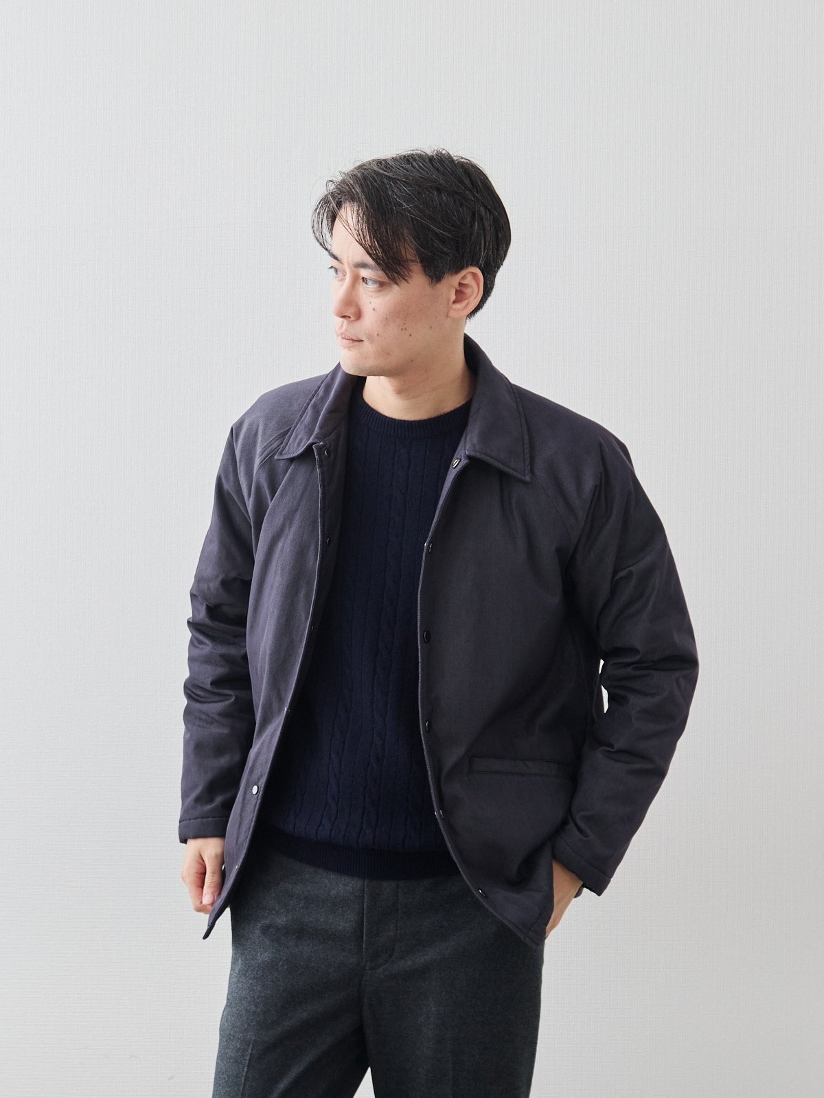 モデル 181cm 71kg サイズ L