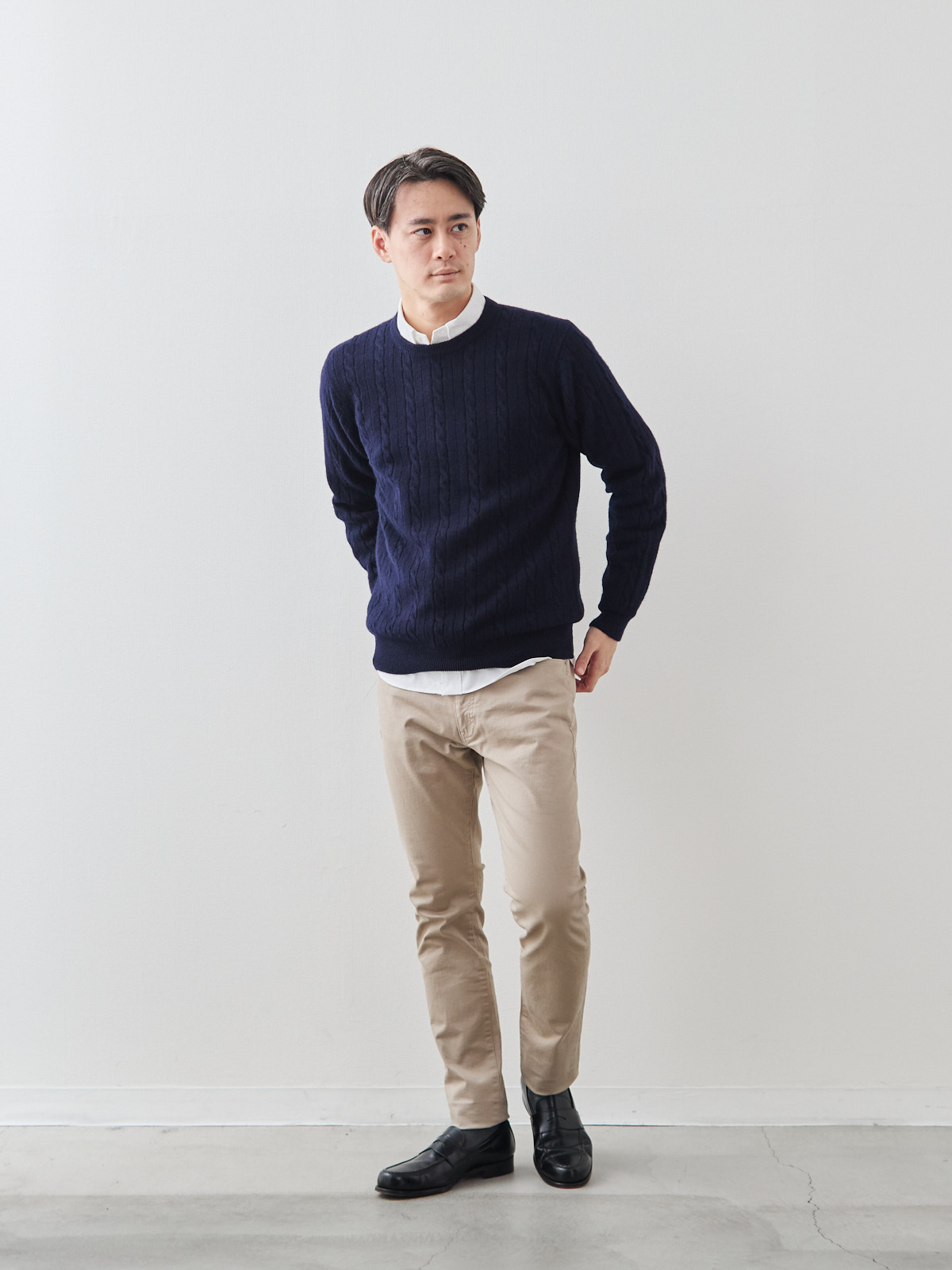 モデル 181cm 71kg サイズ L