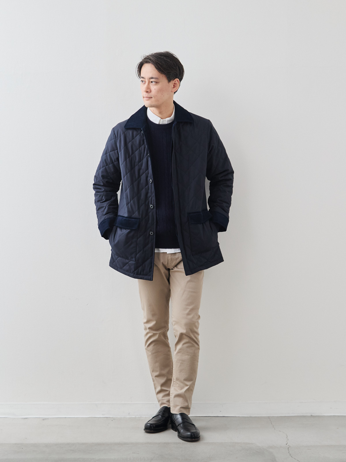 モデル 181cm 71kg サイズ L