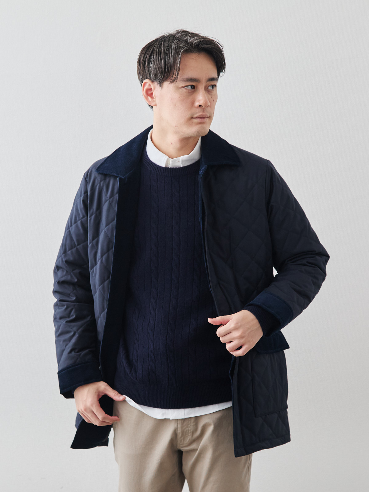 モデル 181cm 71kg サイズ L