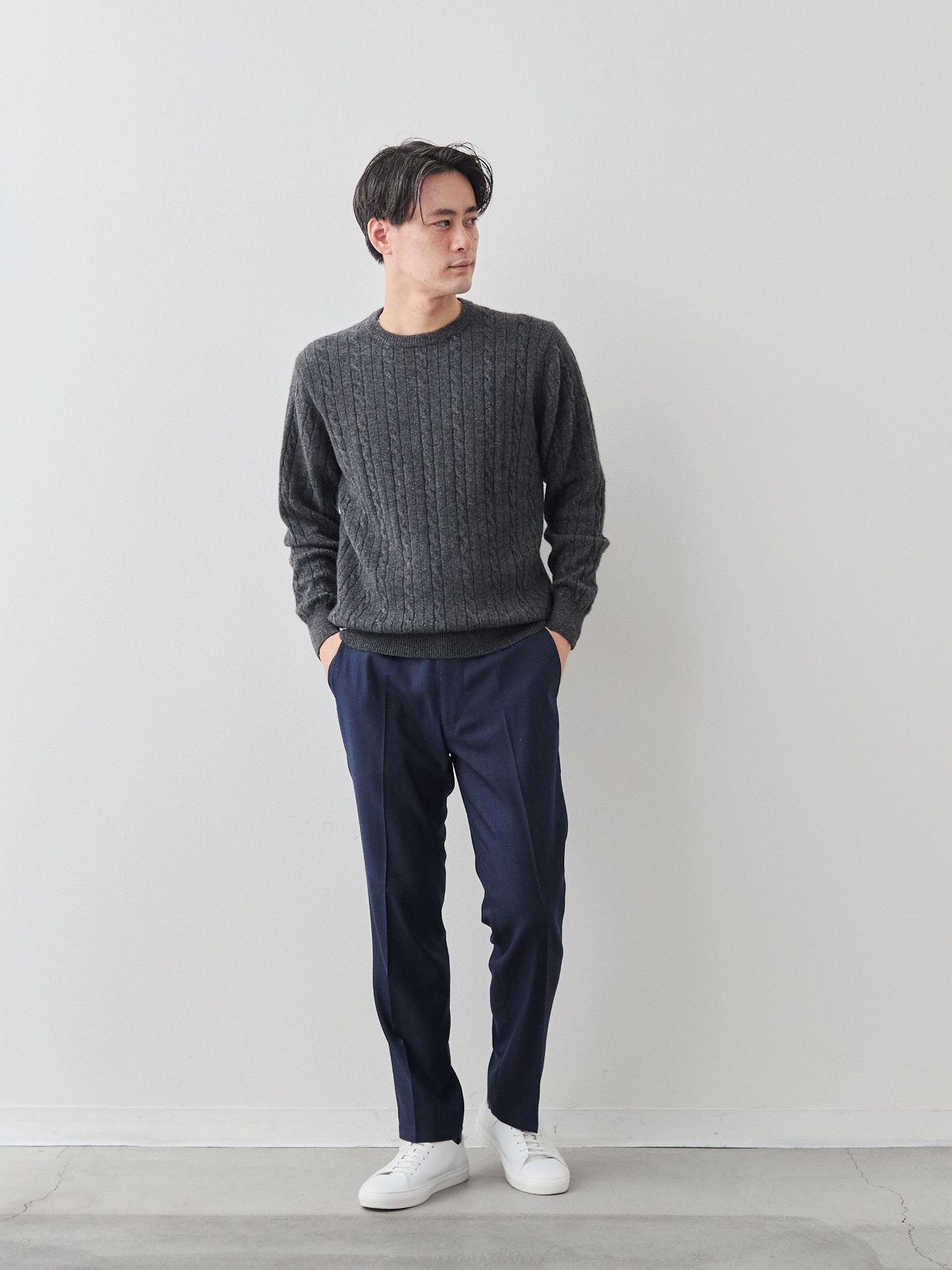 モデル 181cm 71kg サイズ L