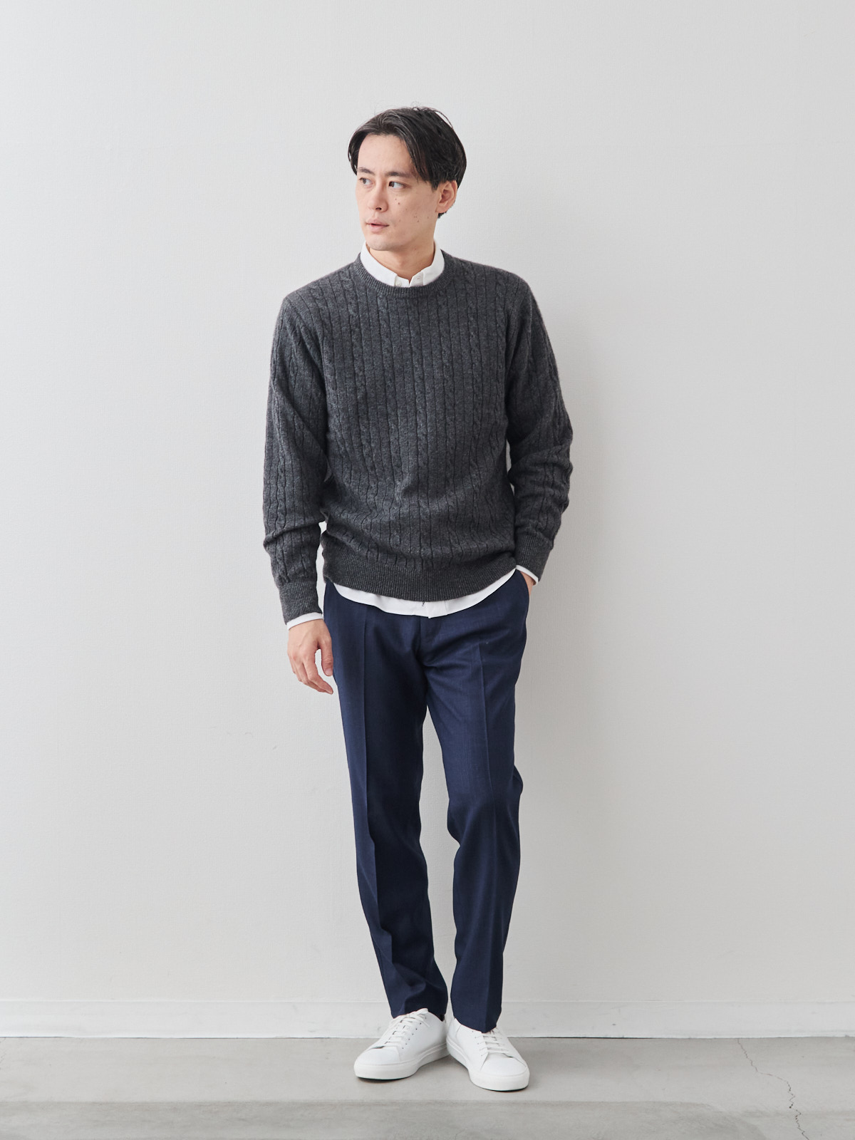 モデル 181cm 71kg サイズ L