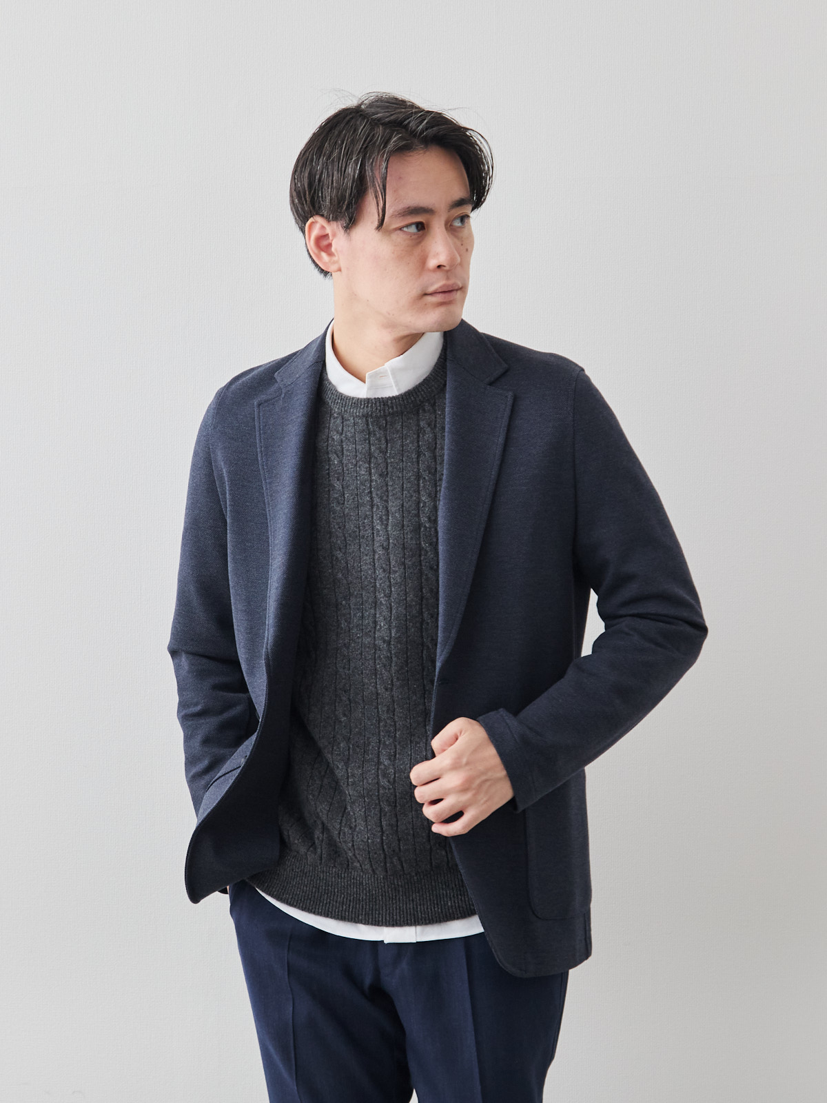 モデル 181cm 71kg サイズ L