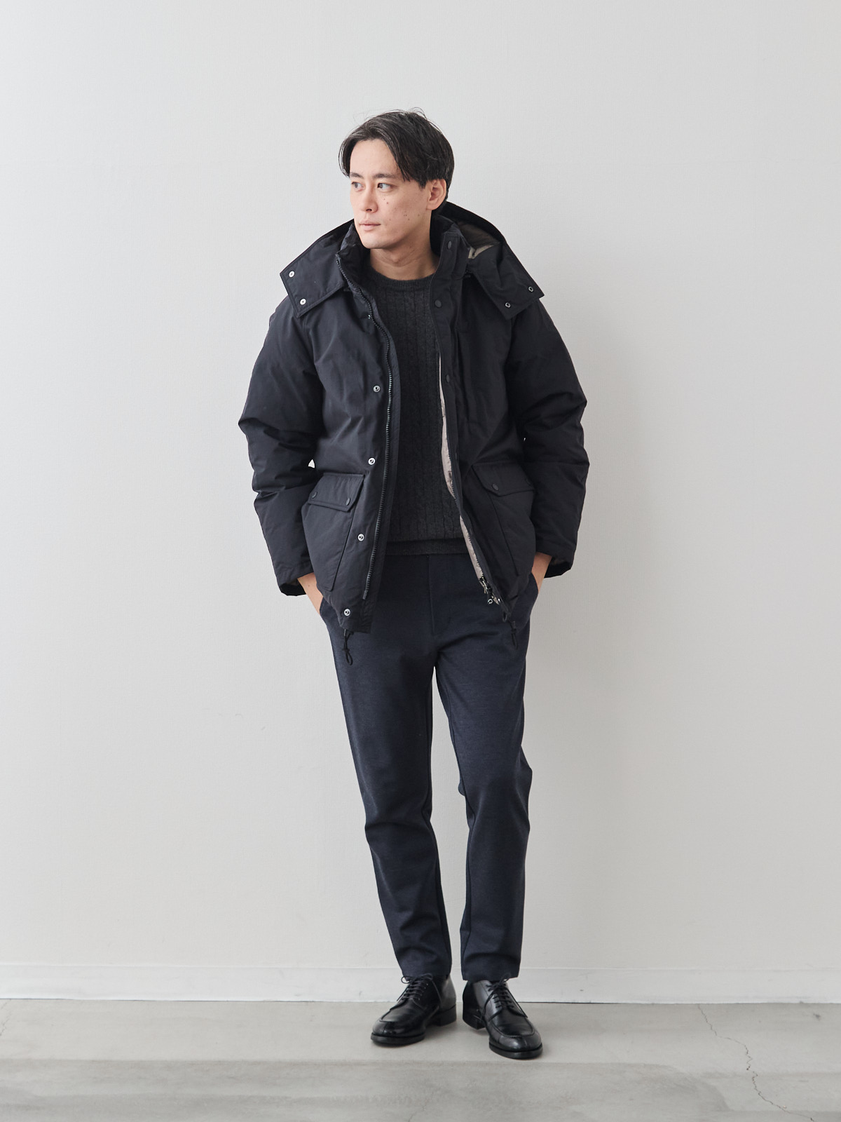 モデル 181cm 71kg サイズ L