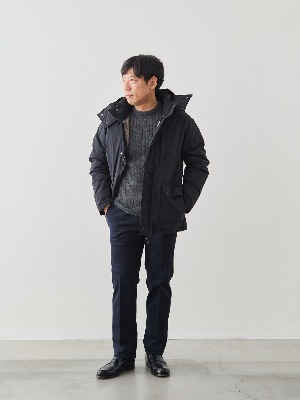 モデル 171cm 70kg サイズ M