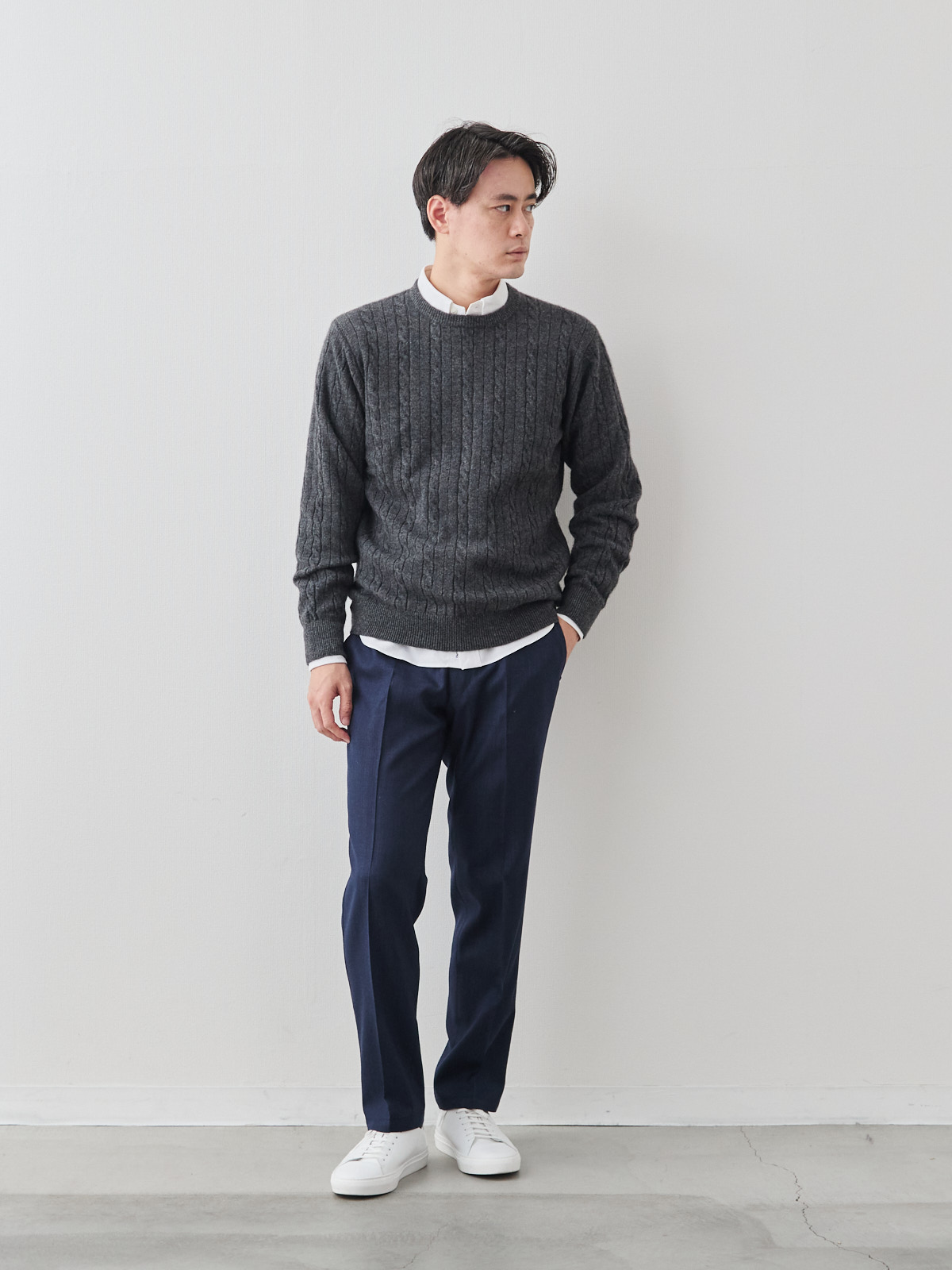 モデル 181cm 71kg サイズ L