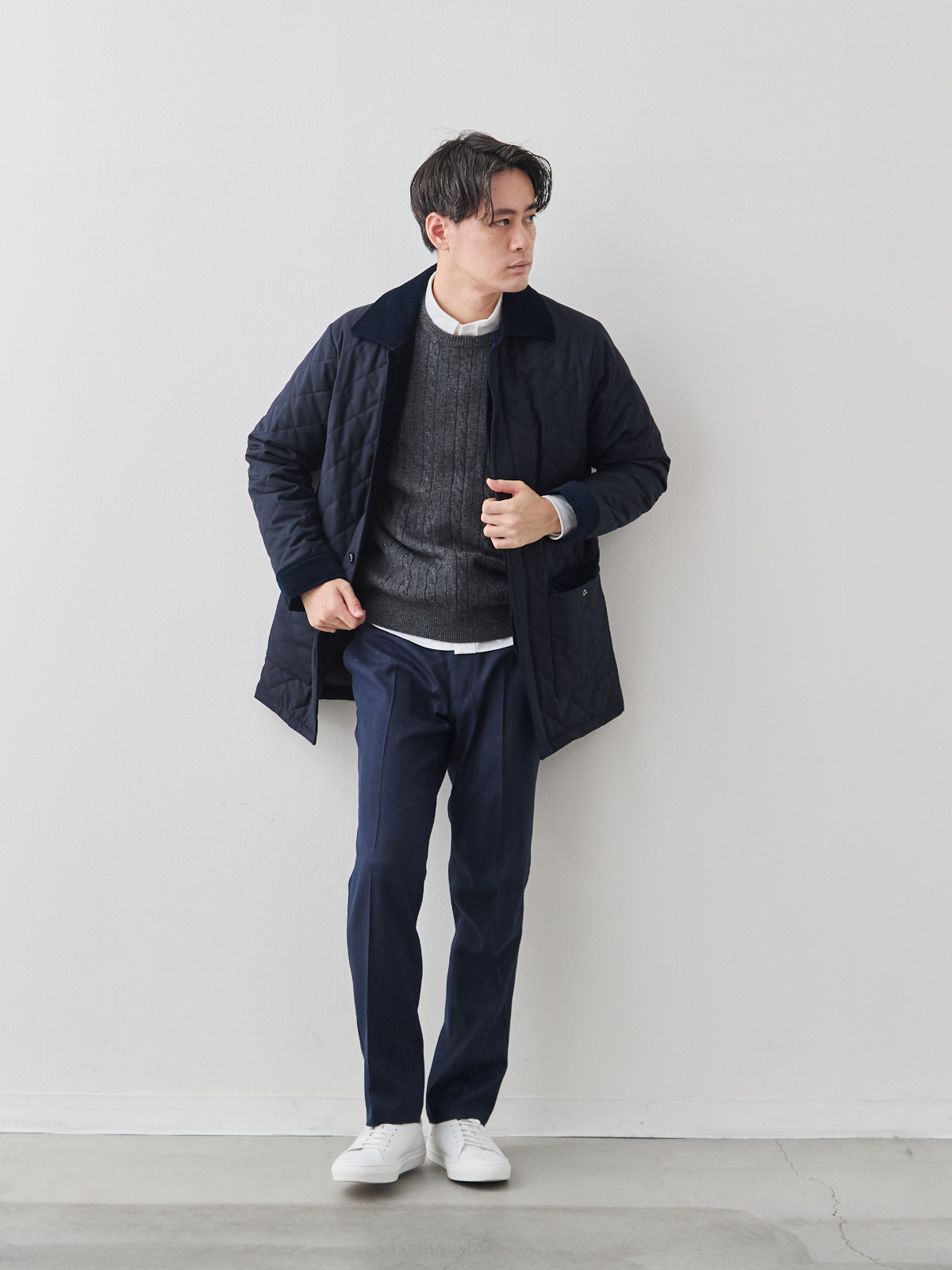 モデル 181cm 71kg サイズ L