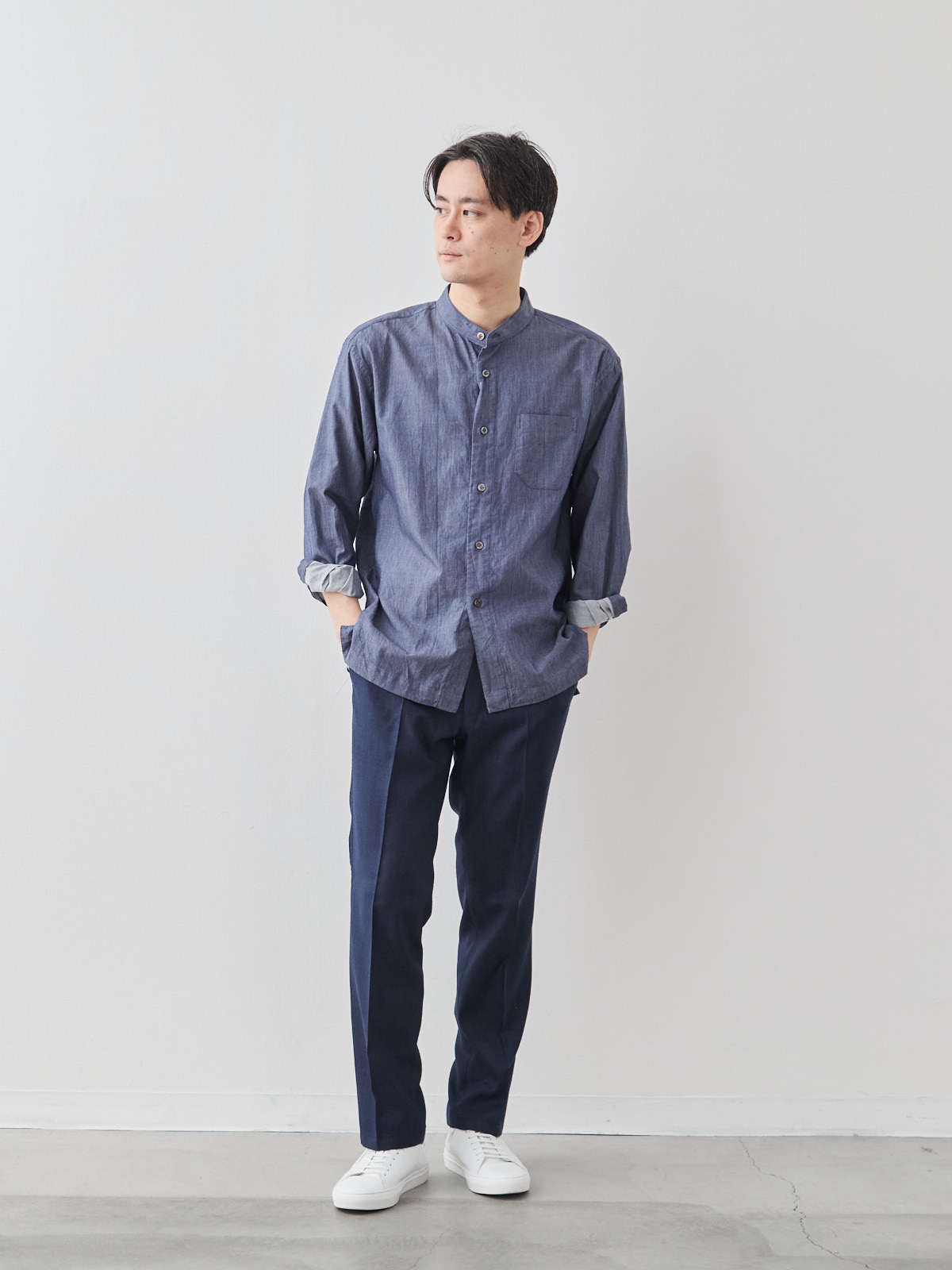 モデル 181cm 71kg サイズ L