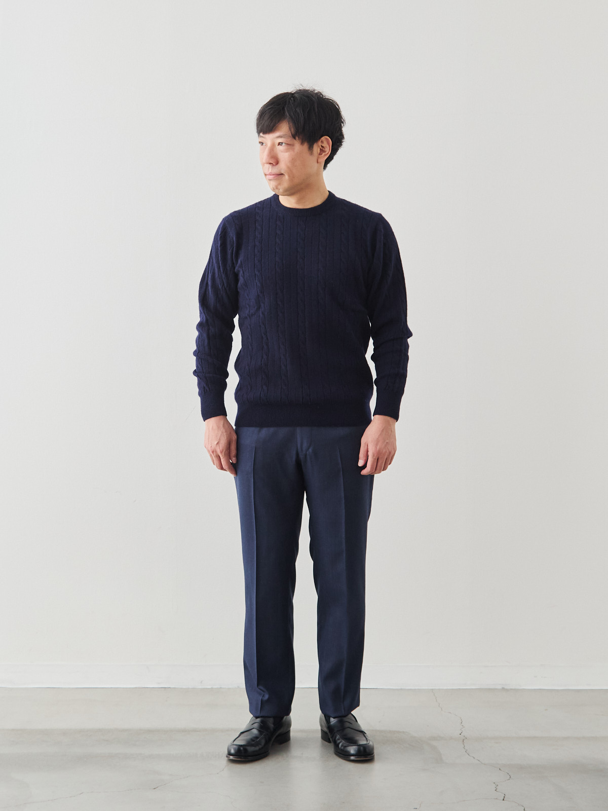 モデル 171cm 70kg サイズ L