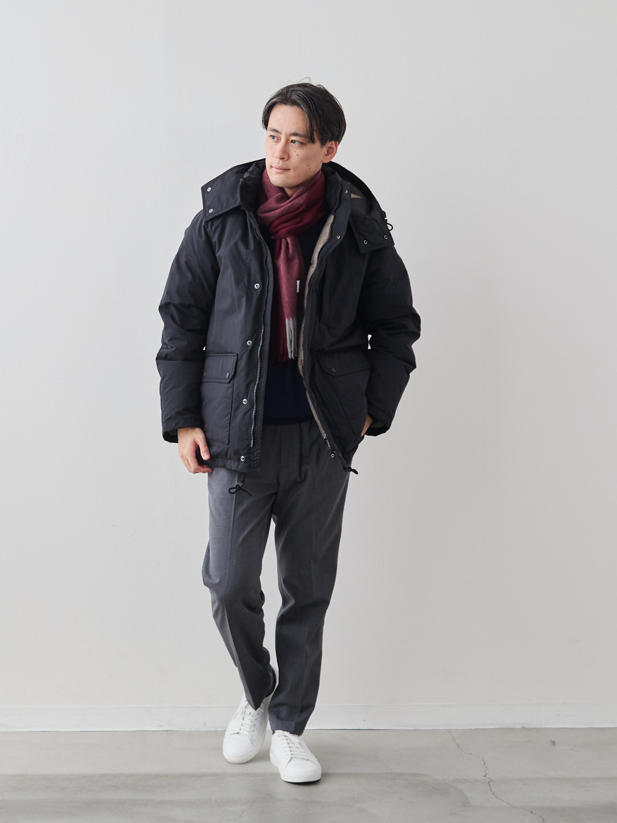 モデル 181cm 71kg サイズ L