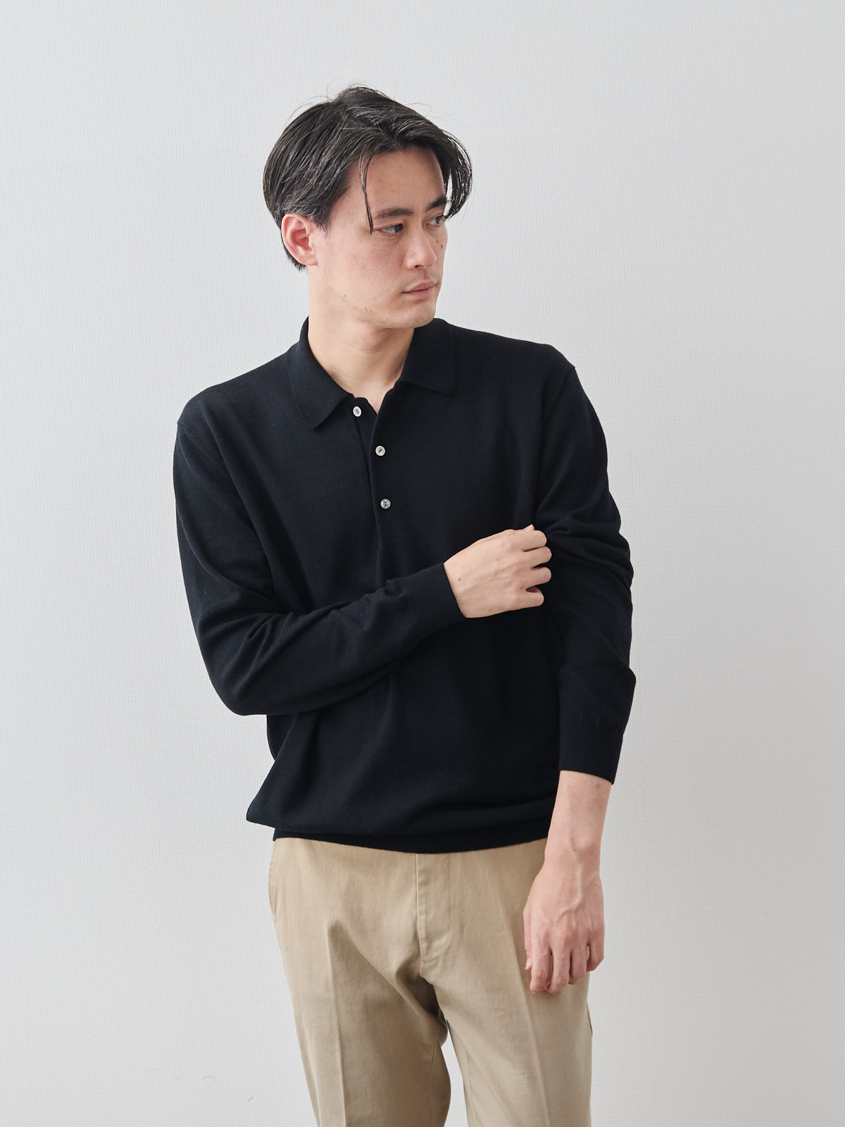 モデル 181cm 71kg サイズ L