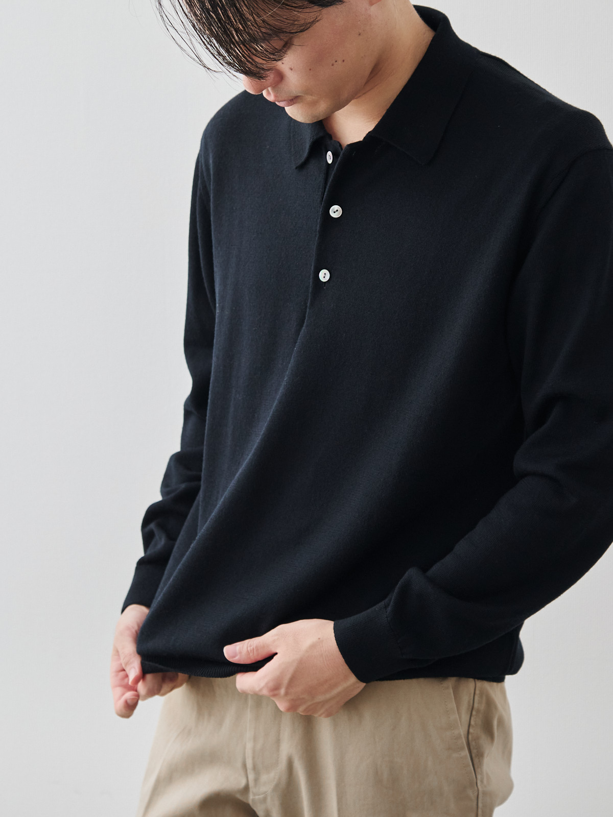 モデル 181cm 71kg サイズ L