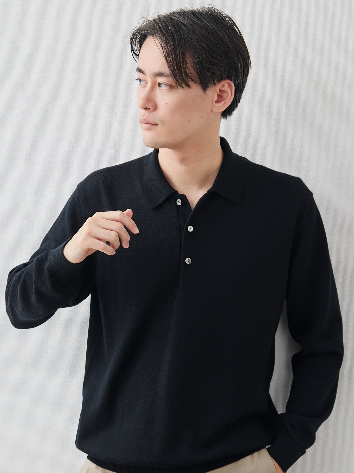 モデル 181cm 71kg サイズ L