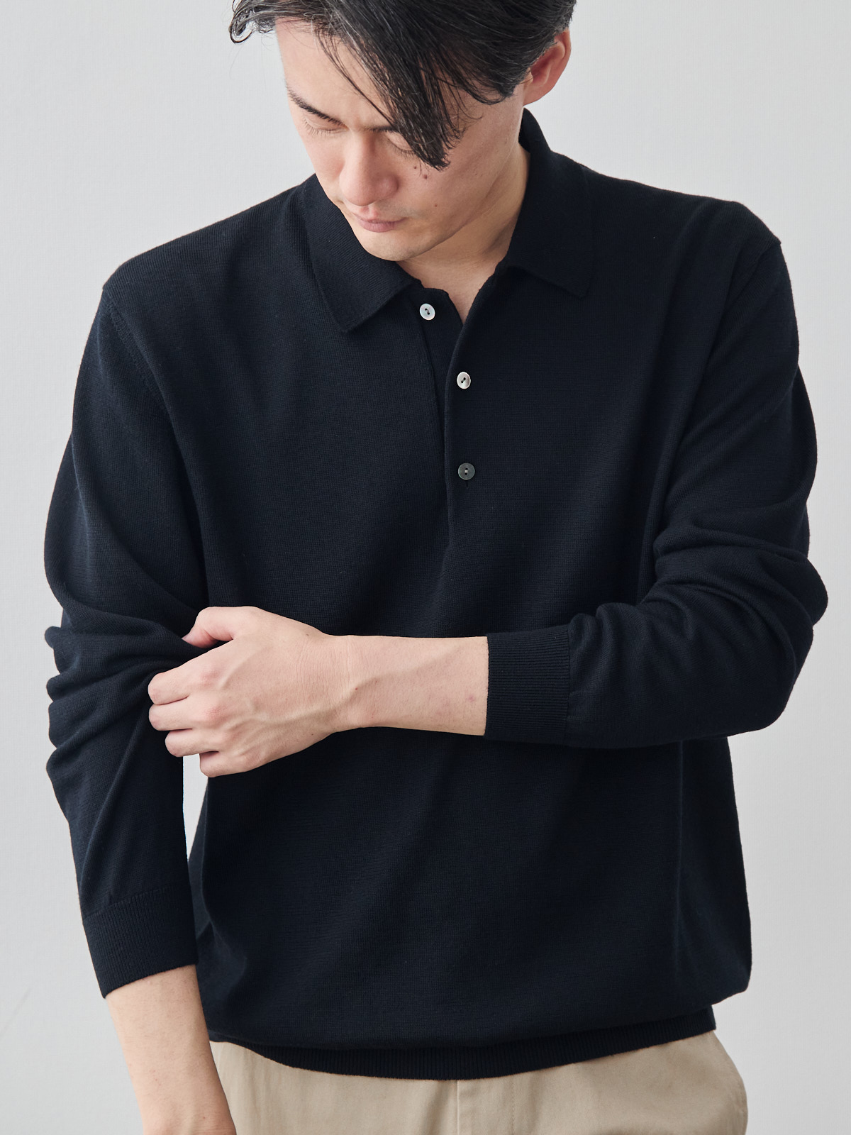 モデル 181cm 71kg サイズ L