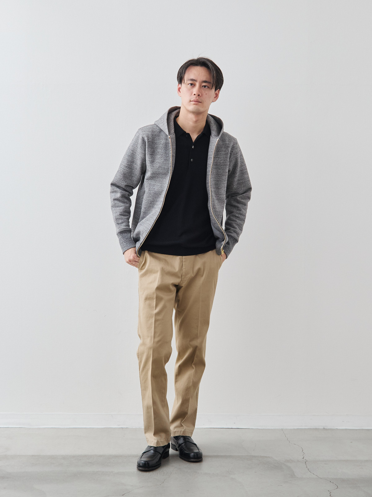 モデル 181cm 71kg サイズ L