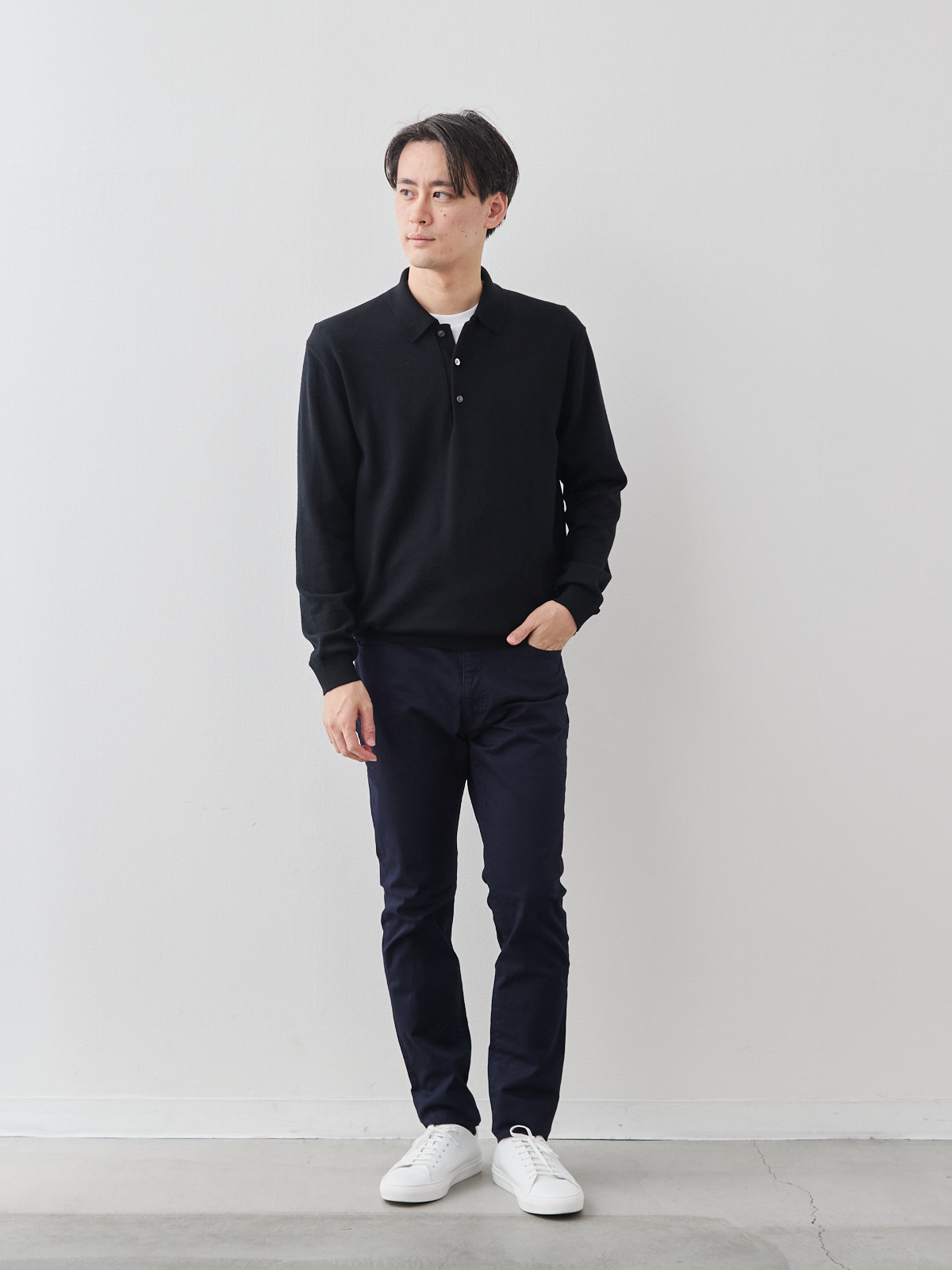 モデル 181cm 71kg サイズ L