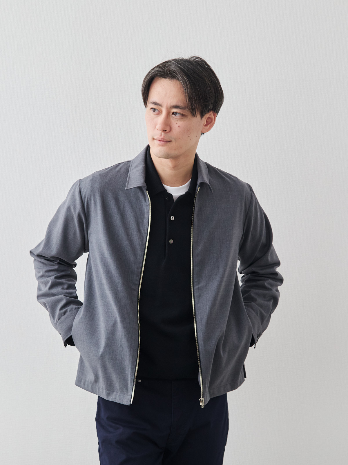 モデル 181cm 71kg サイズ L