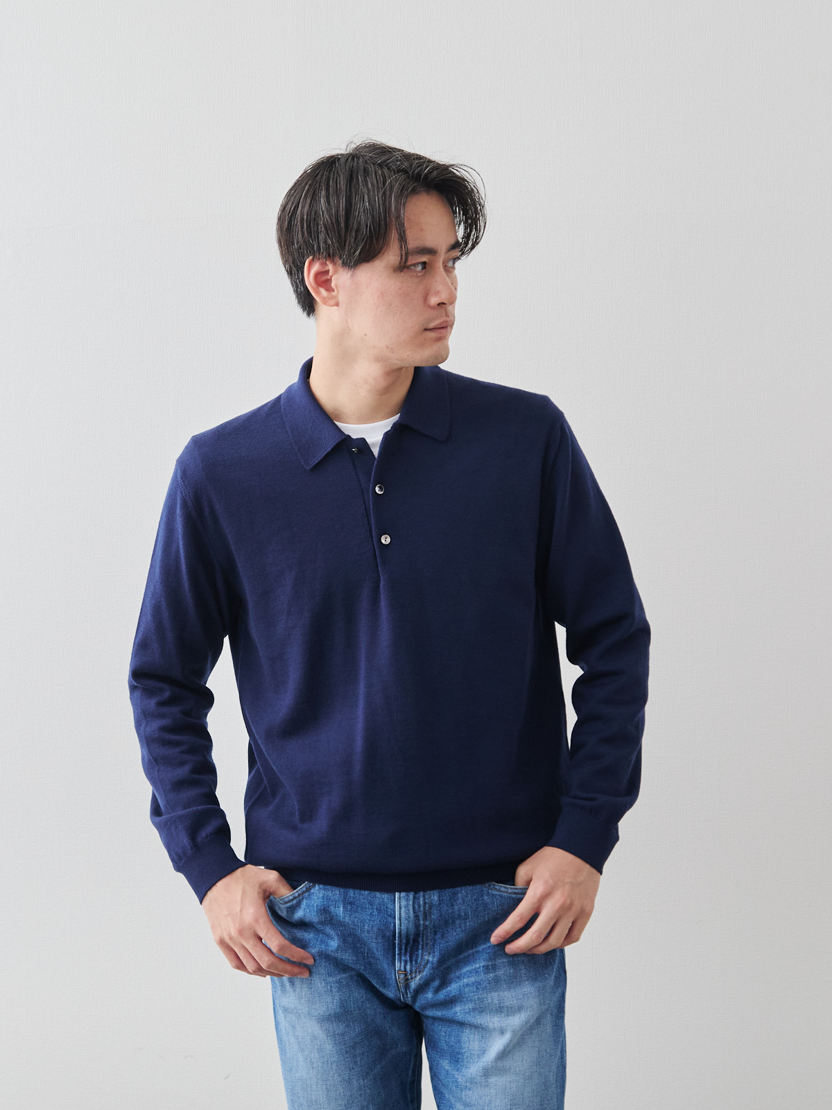 モデル 181cm 71kg サイズ L