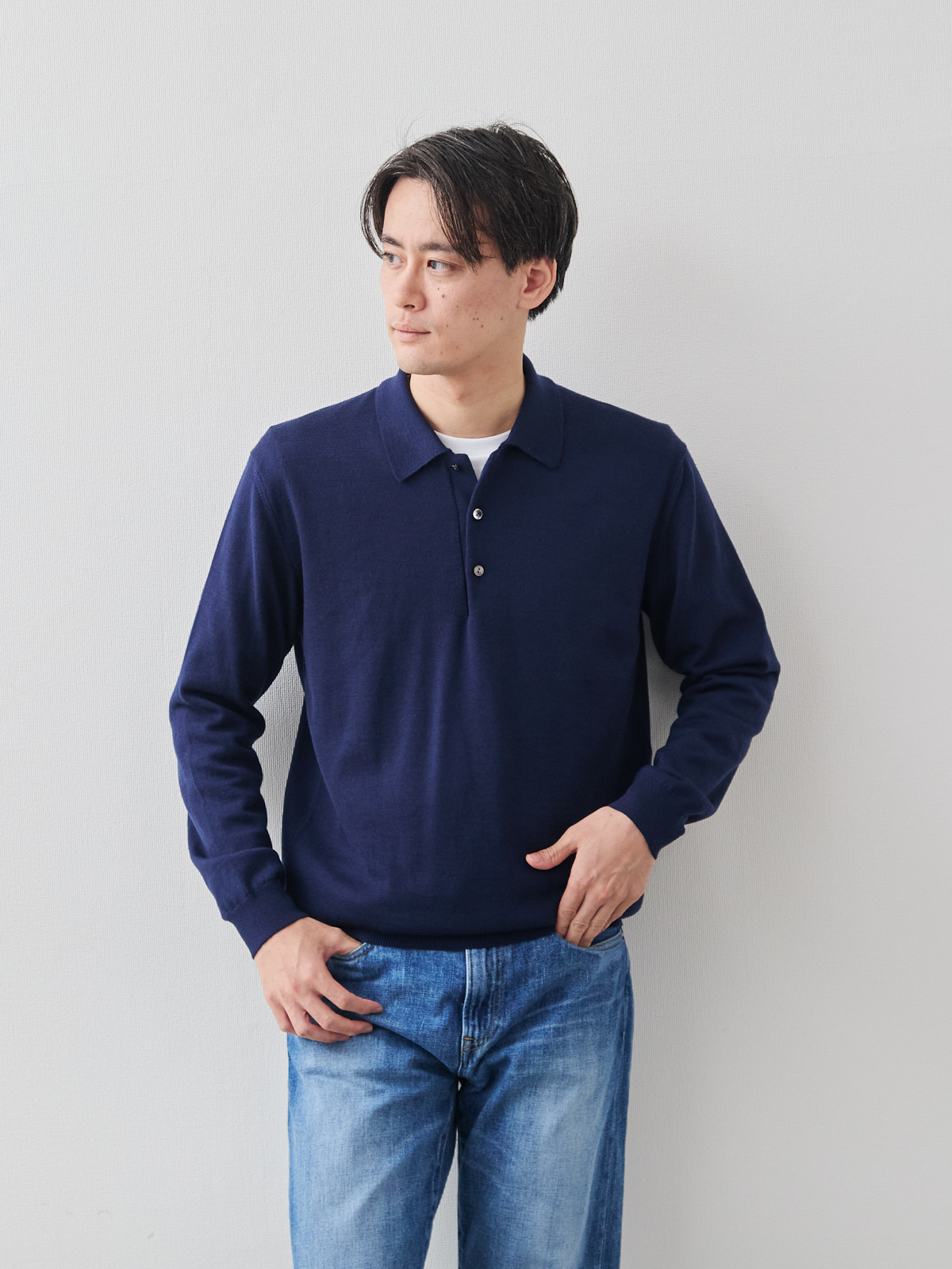 モデル 181cm 71kg サイズ L