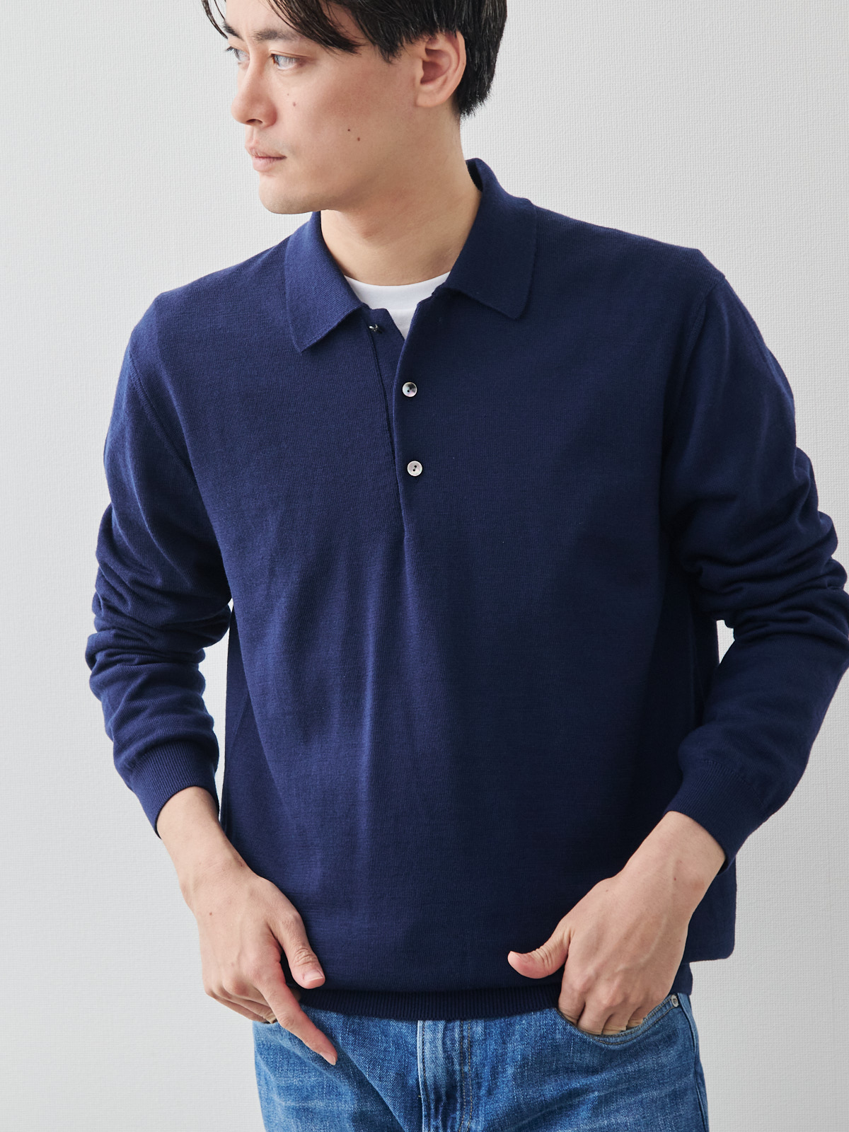 モデル 181cm 71kg サイズ L